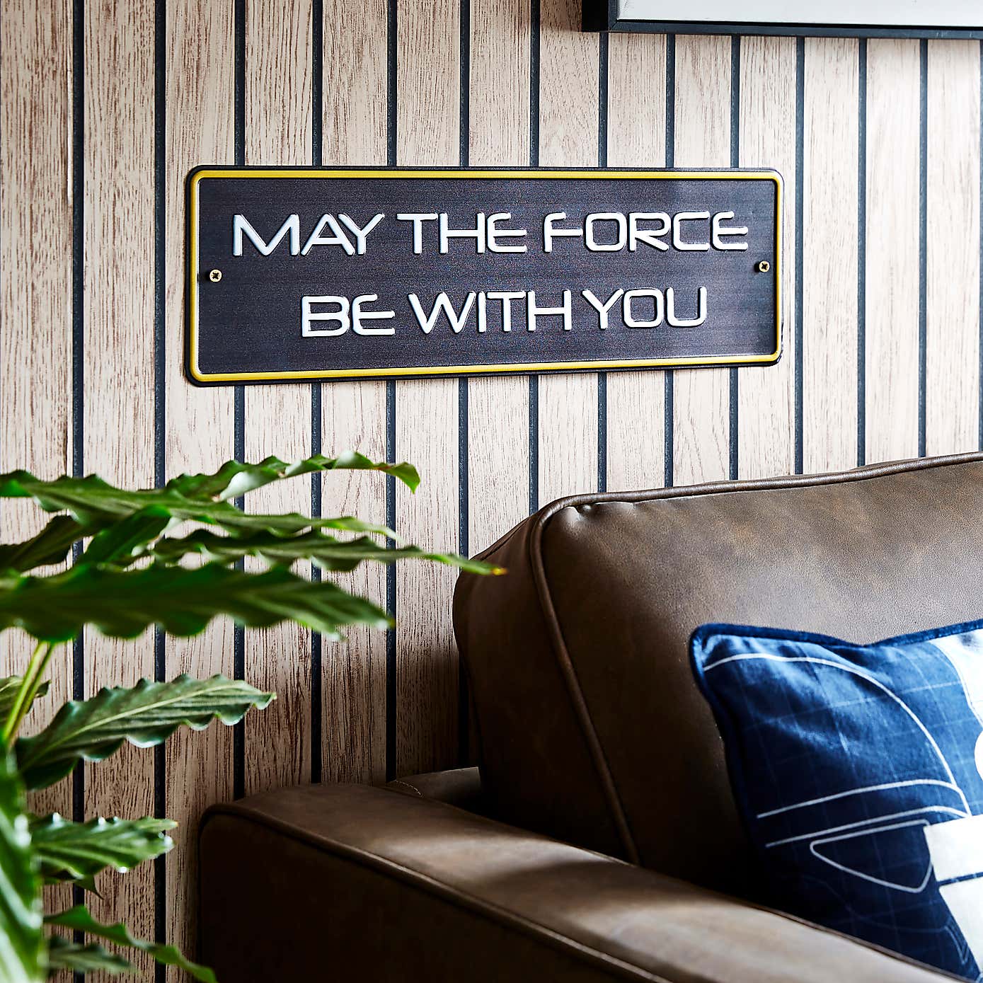 Star Wars Indoor Metal Plaque