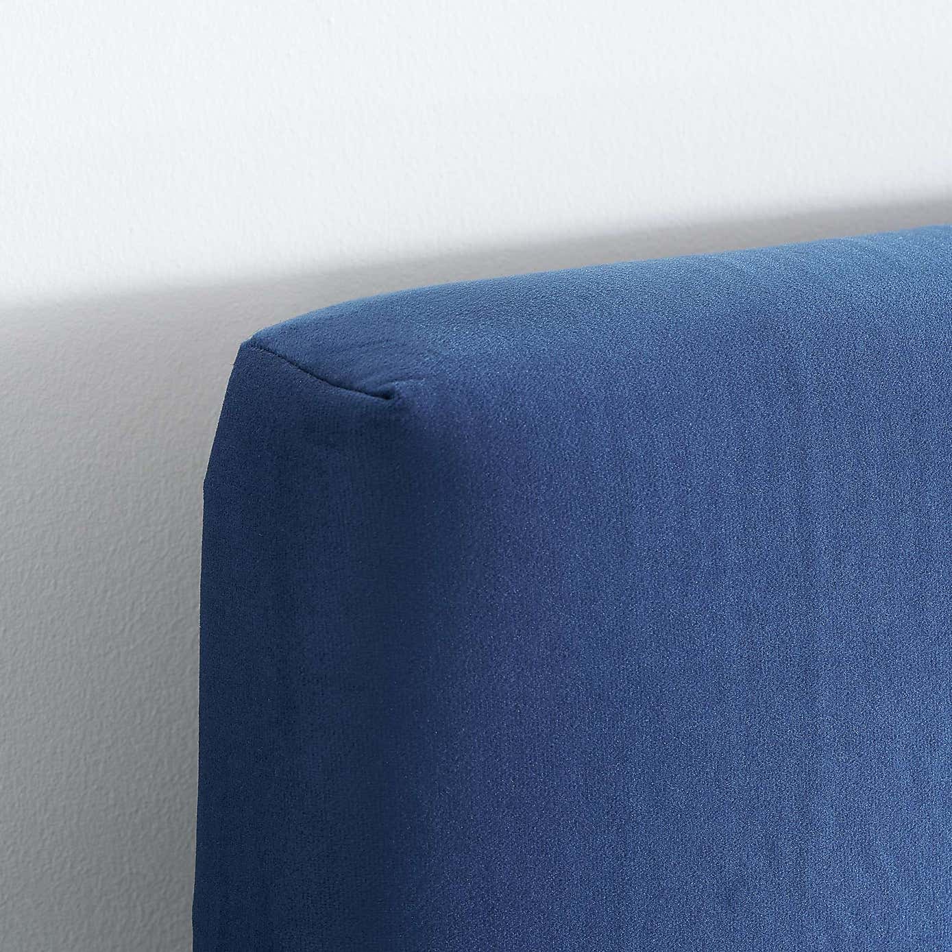 Loxley Velvet Ottoman Bed