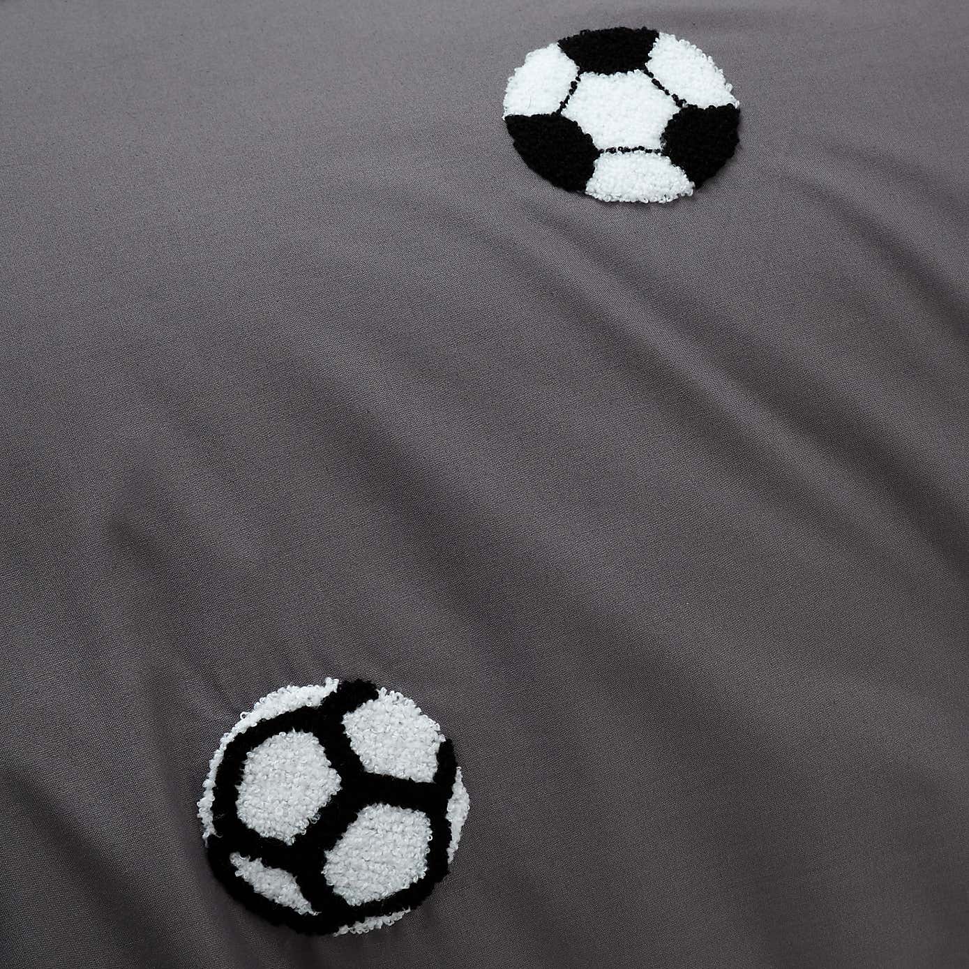 Tufted Football Duvet Cover & Pillowcase Set