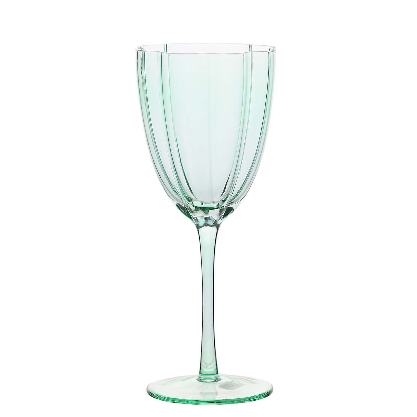 Hestia Set of 2 Scallop Wine Glasses