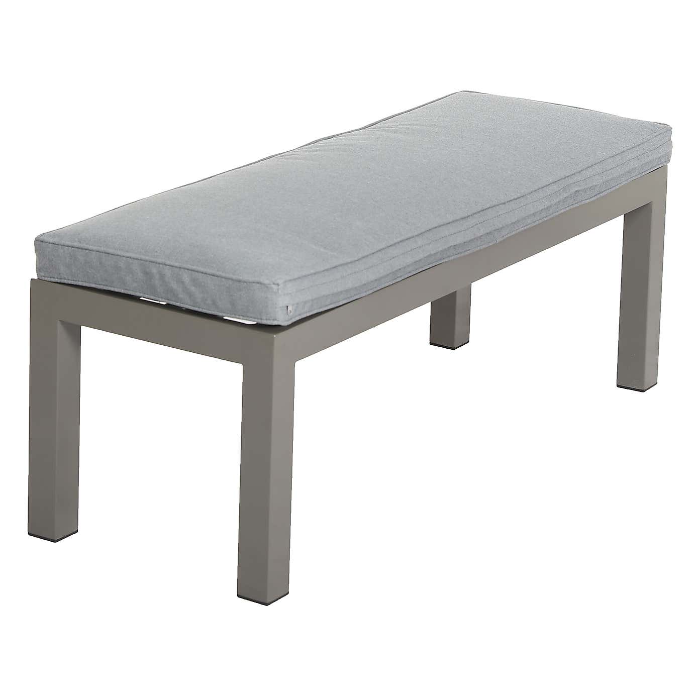 Mayfair 8 Seater 6 Piece Lounge Set with Rectangle Firepit