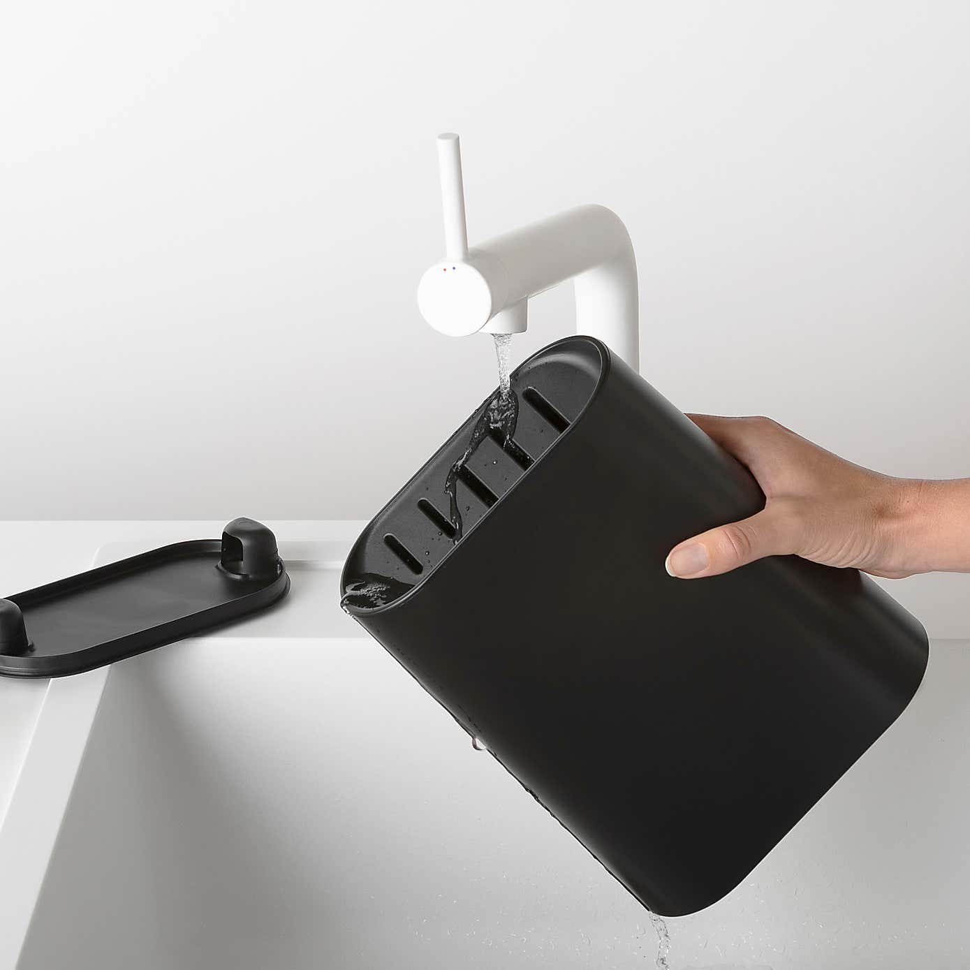 Brabantia Tasty+ Grey Knife Block Set