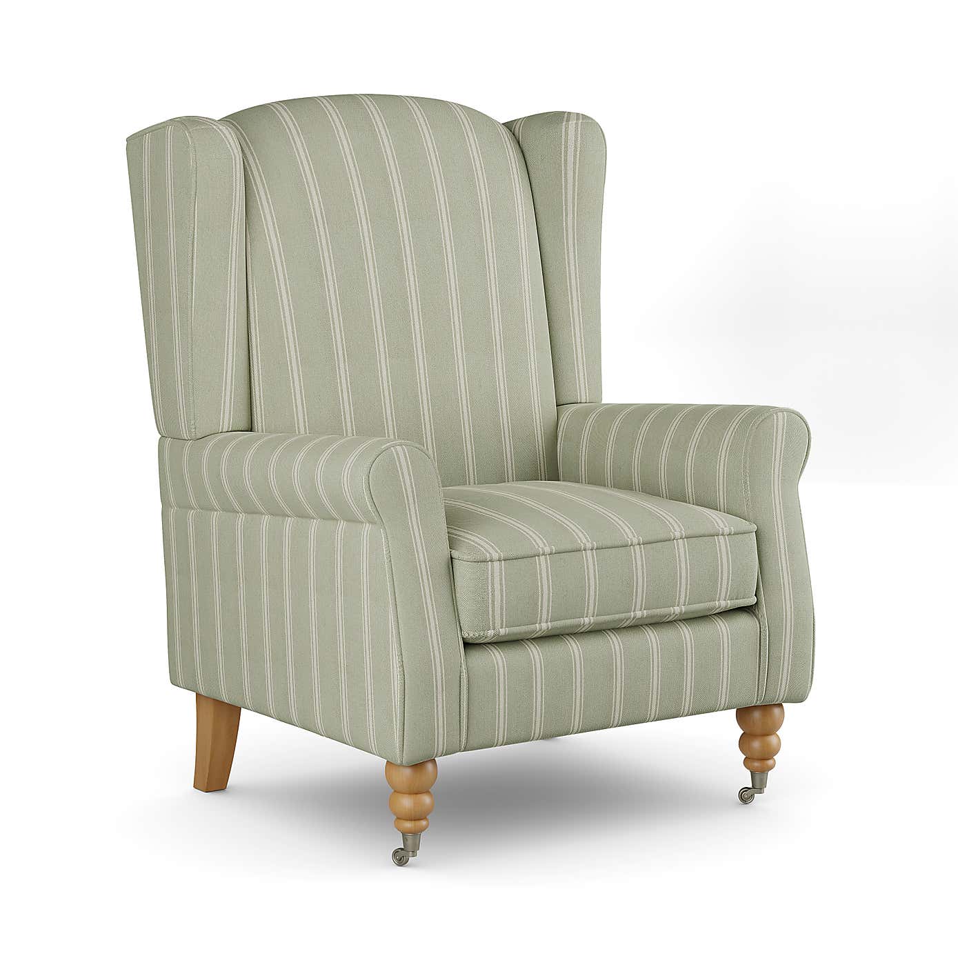 Oswald Folkstone Stripe Grande Armchair