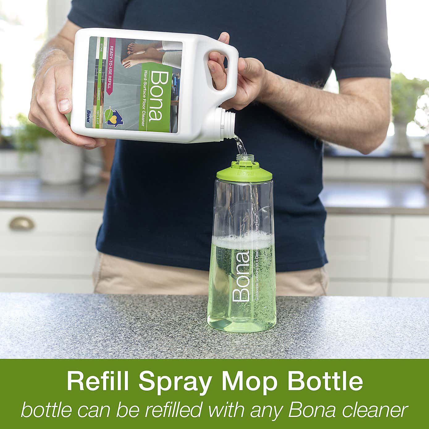 Bona Hard Surface Floor Cleaner 4L Refill