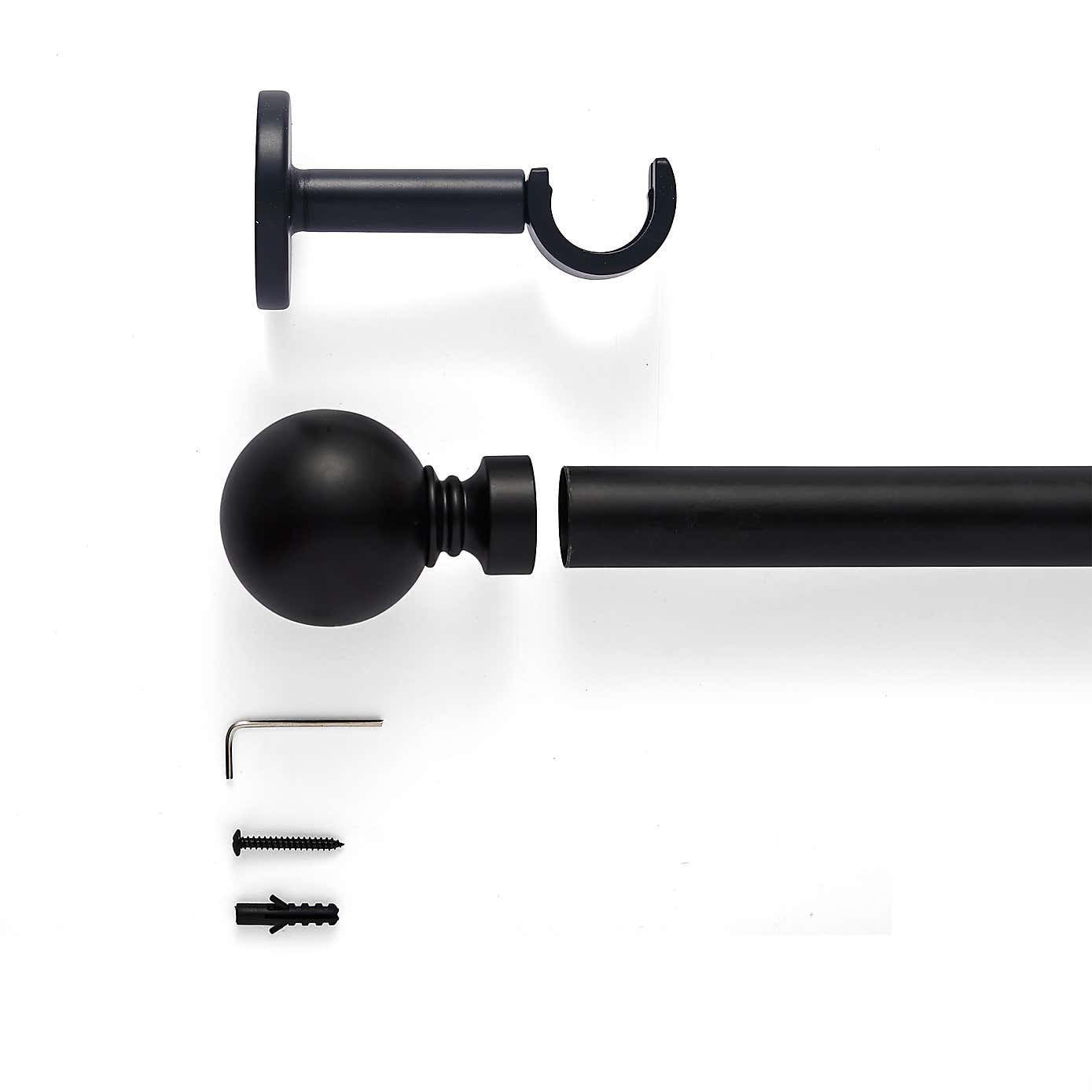 Ashton Metal Curtain Pole