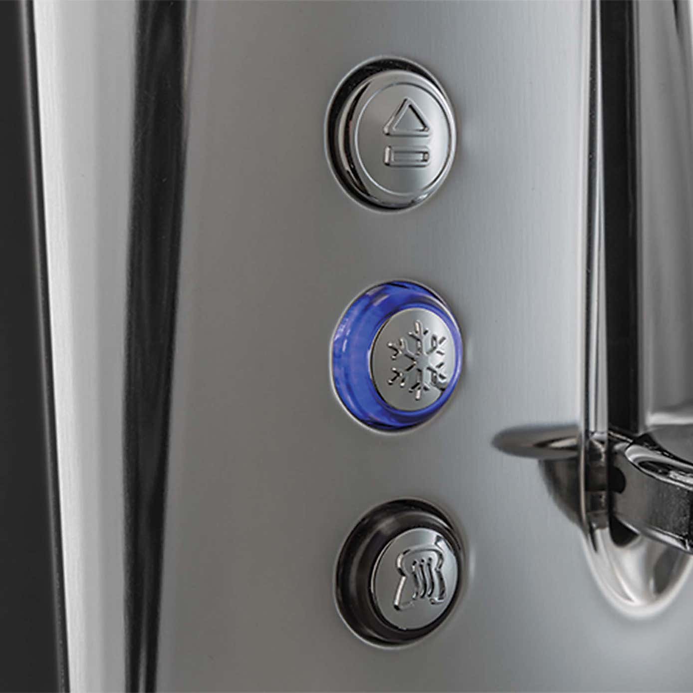 Russell Hobbs Luna 2 Slice Stainless Steel Toaster