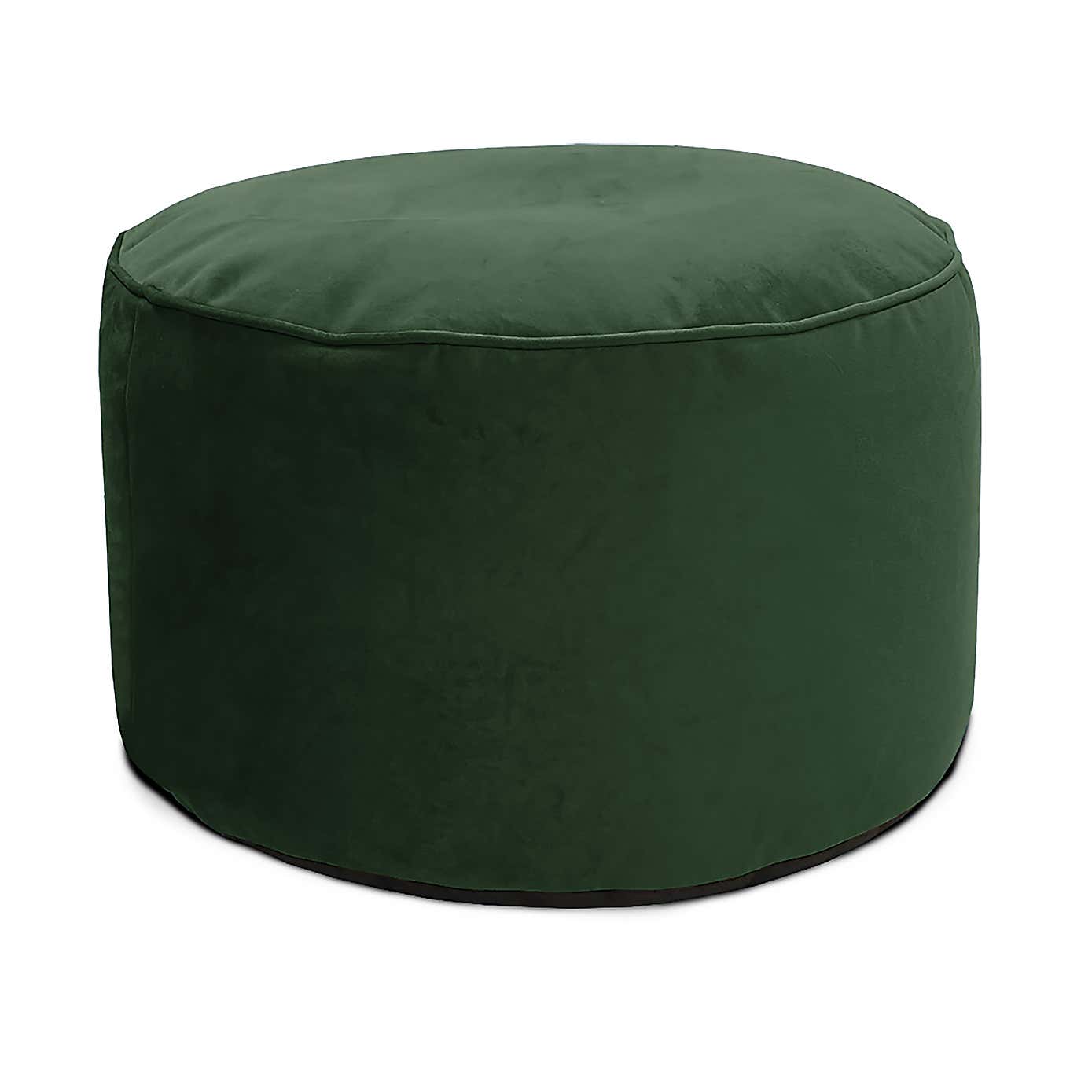 Ru Comfy Velvet Bean Bag Pouffe