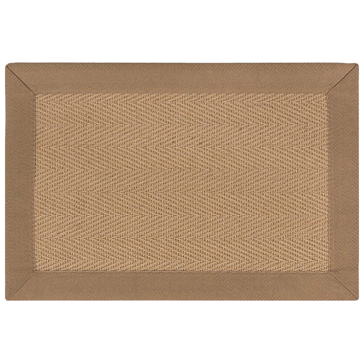 Herringbone Jute Border Doormat