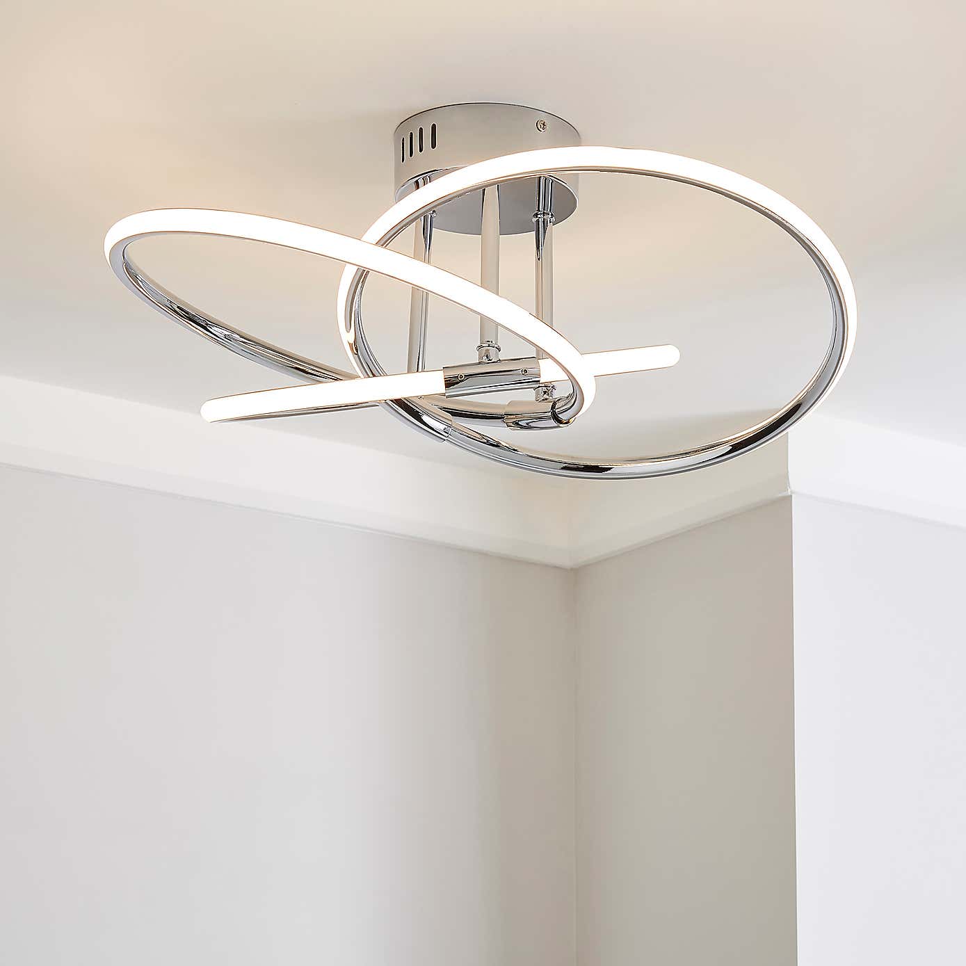 Rhona LED Flush Ceiling Fitting
