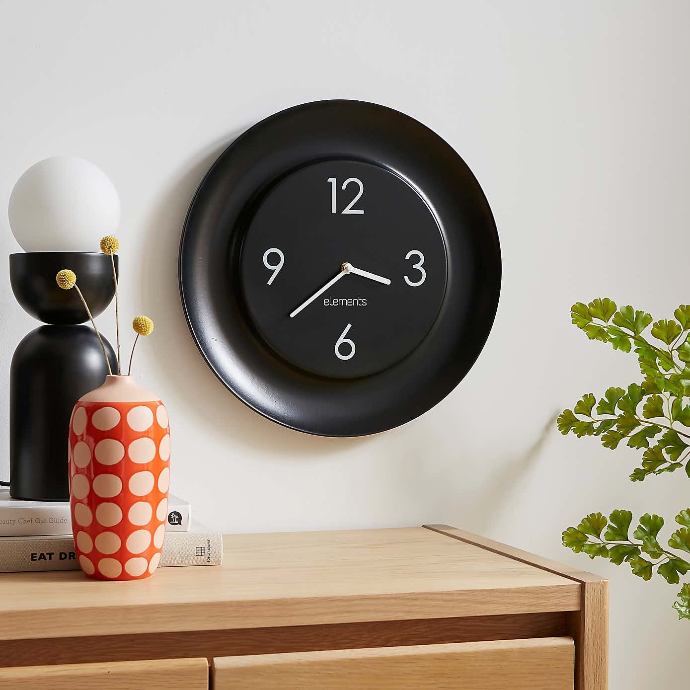 Elements Pearson Wall Clock