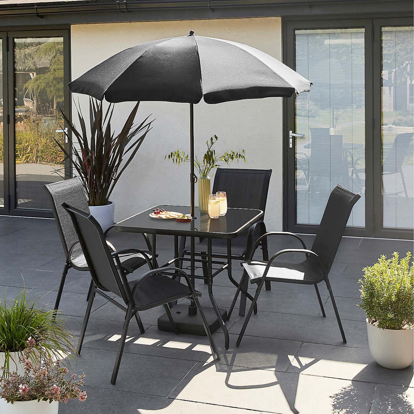 6 Piece Garden Dining Set