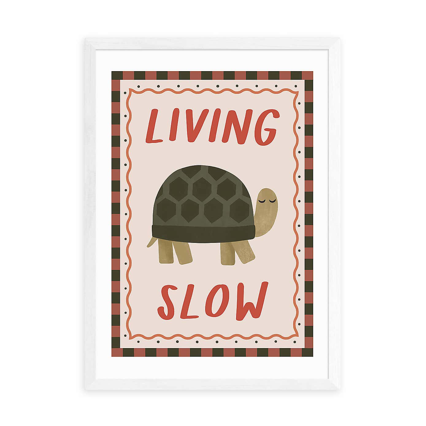 East End Prints Living Slow Print by Kid of the Village