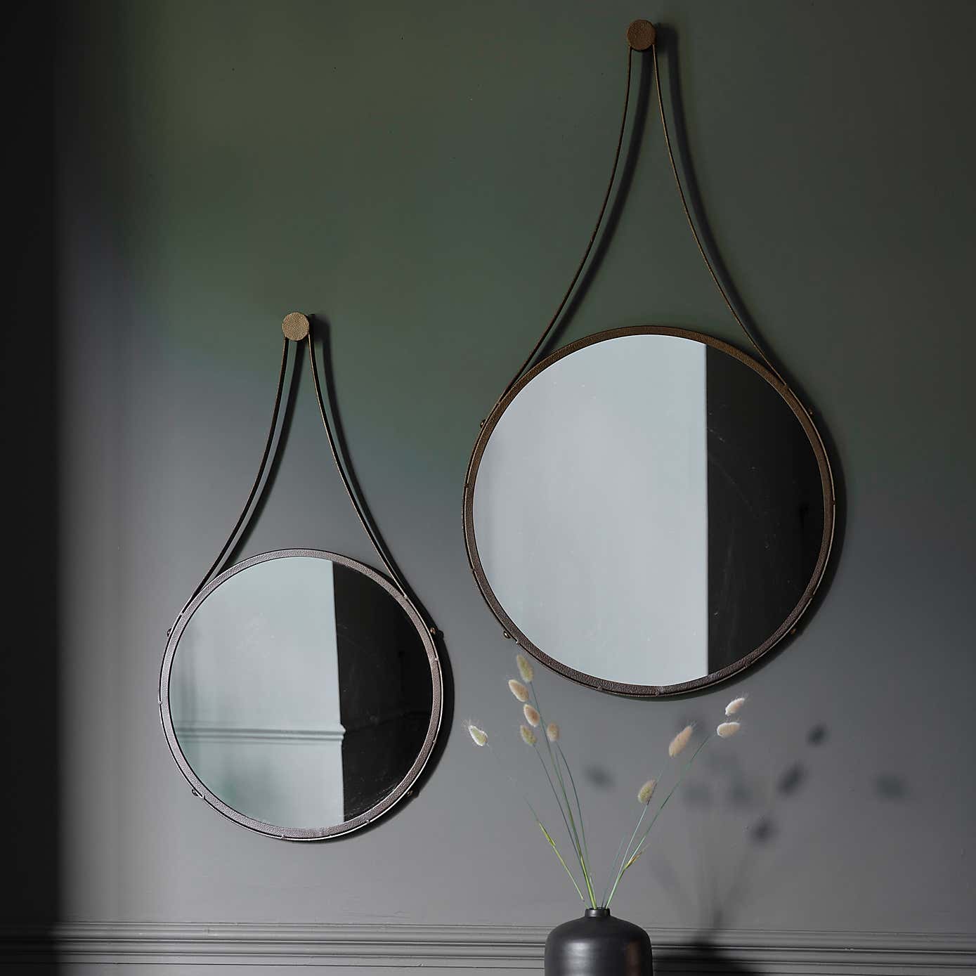 Broadway 41cm Round Mirror