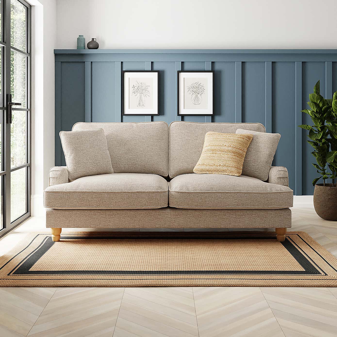 Tonal Textured Weave Fabric Sample