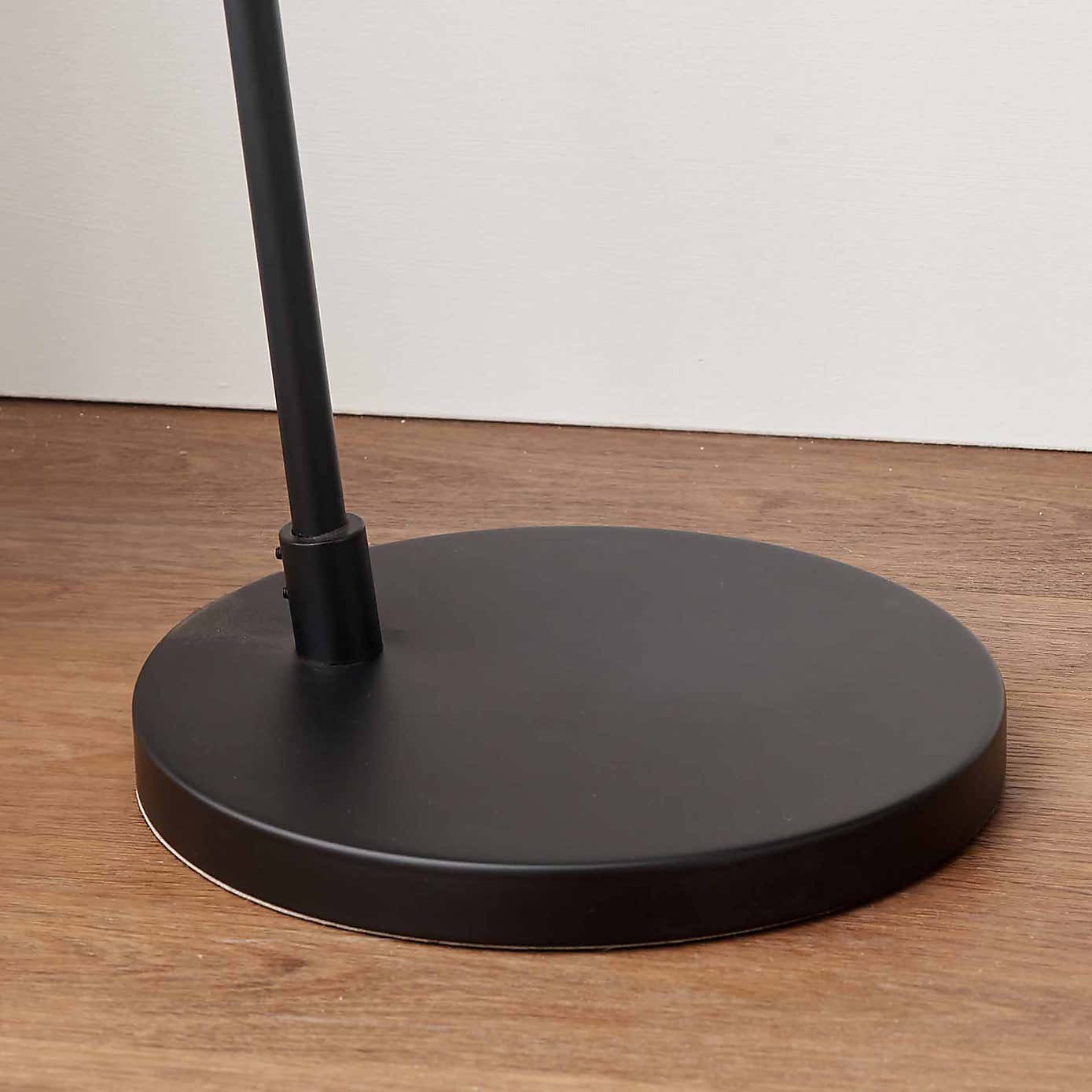 Toulon Matt Black Task Floor Lamp