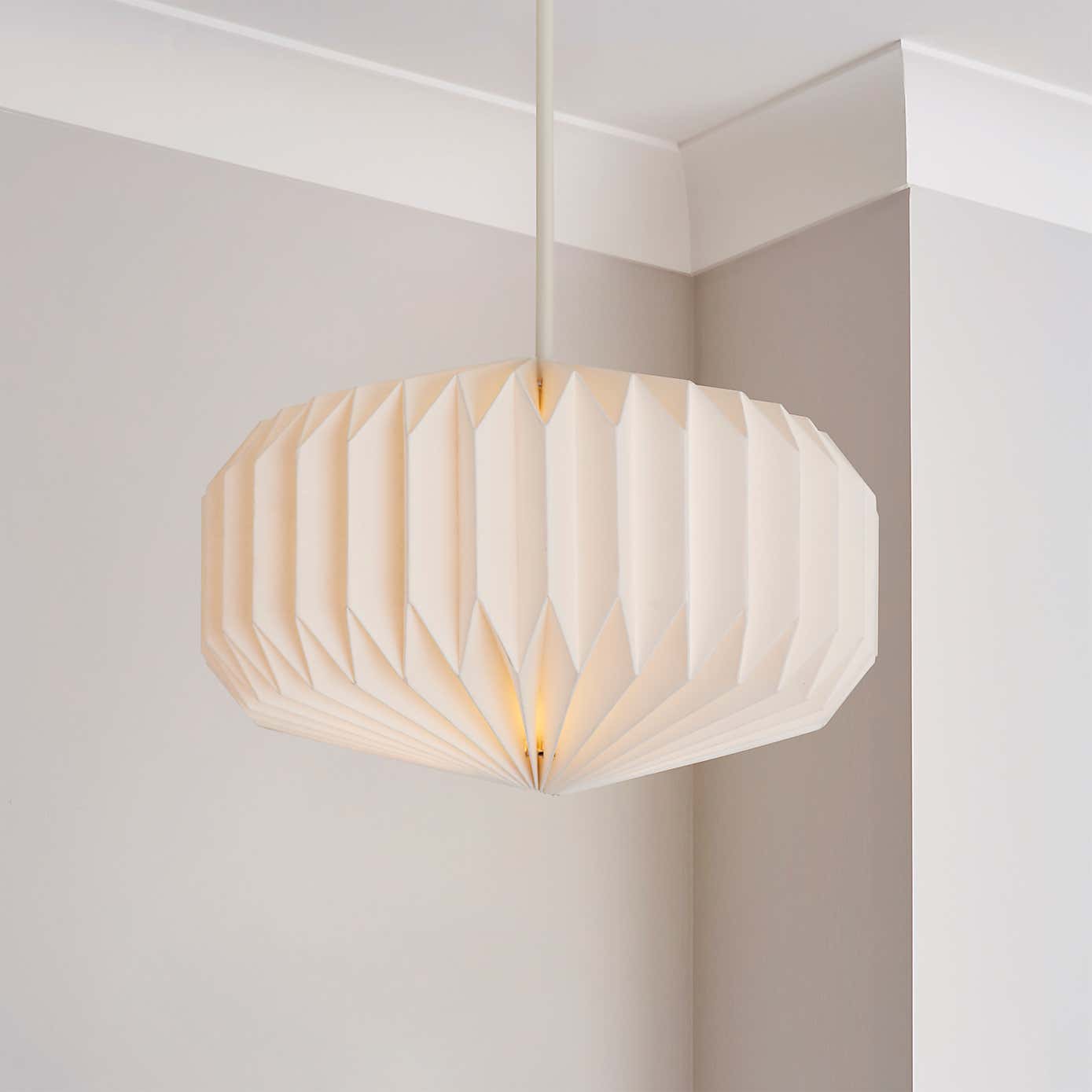 Origami Hexagon Easy Fit Pendant Shade