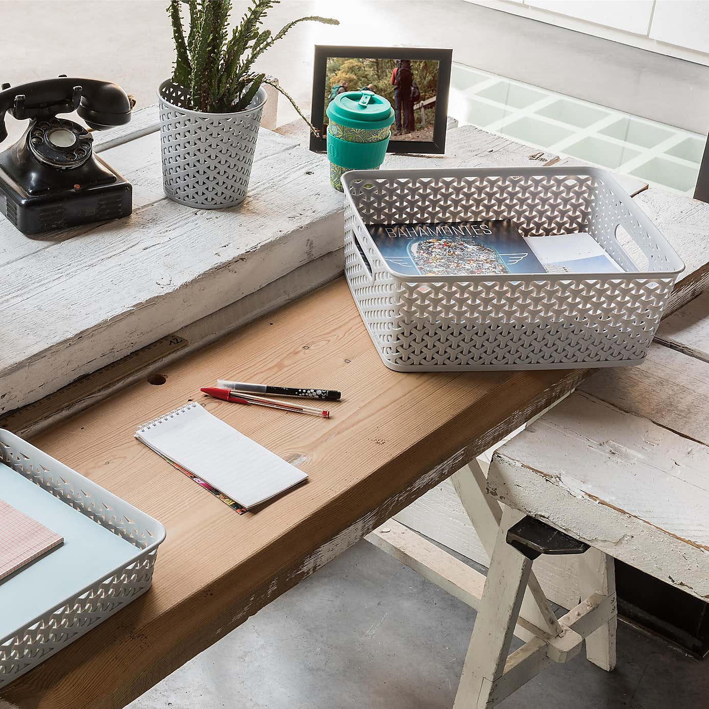 Curver Plastic Storage Basket