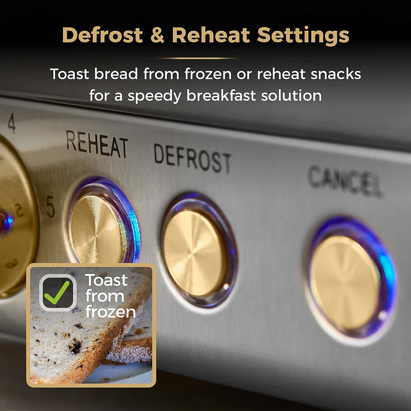 TOWER Cavaletto 4 Slice Toaster