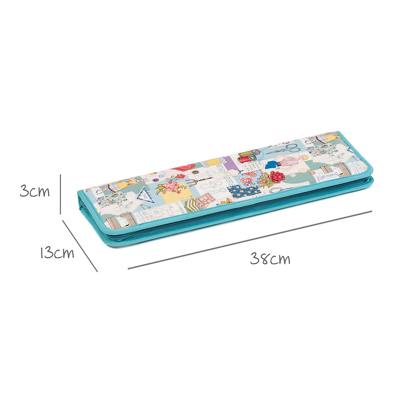 Hobby Gift Sew Retro Knit and Crotchet Hard Case