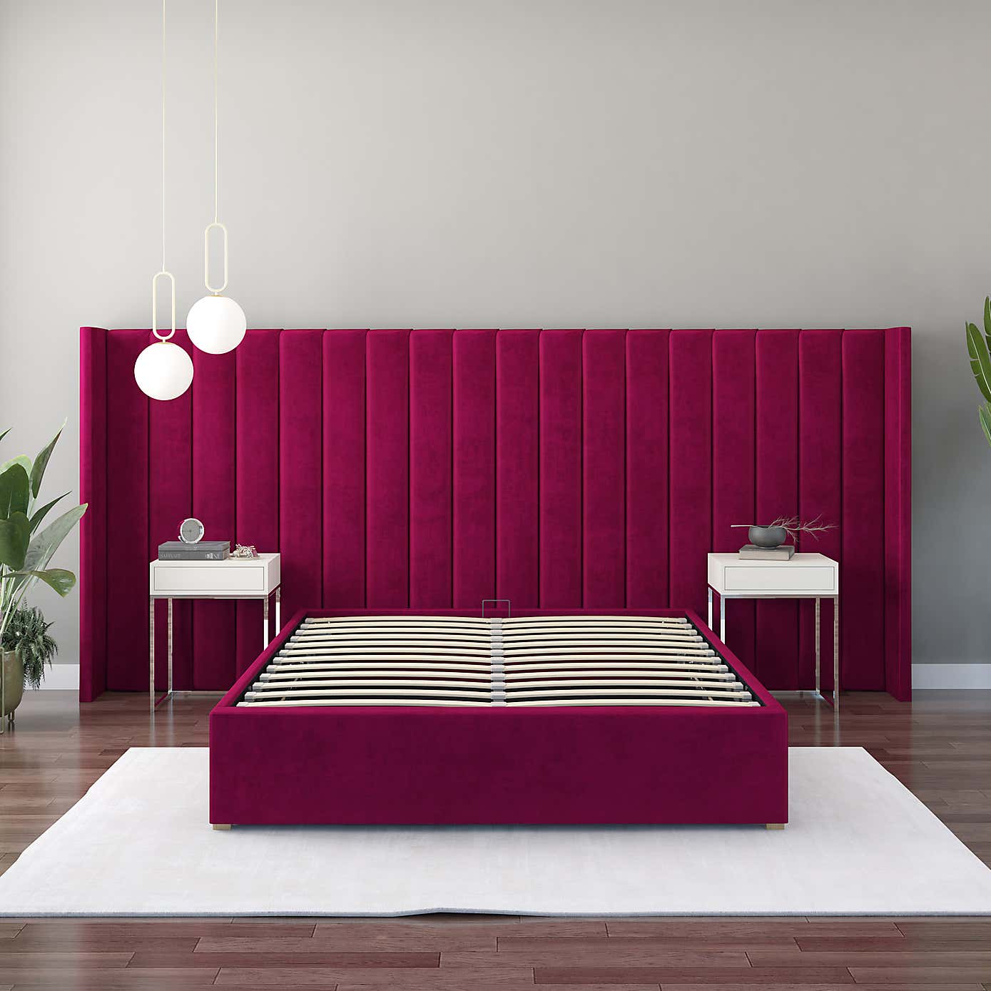 Grandeur Plush Velvet Headboard