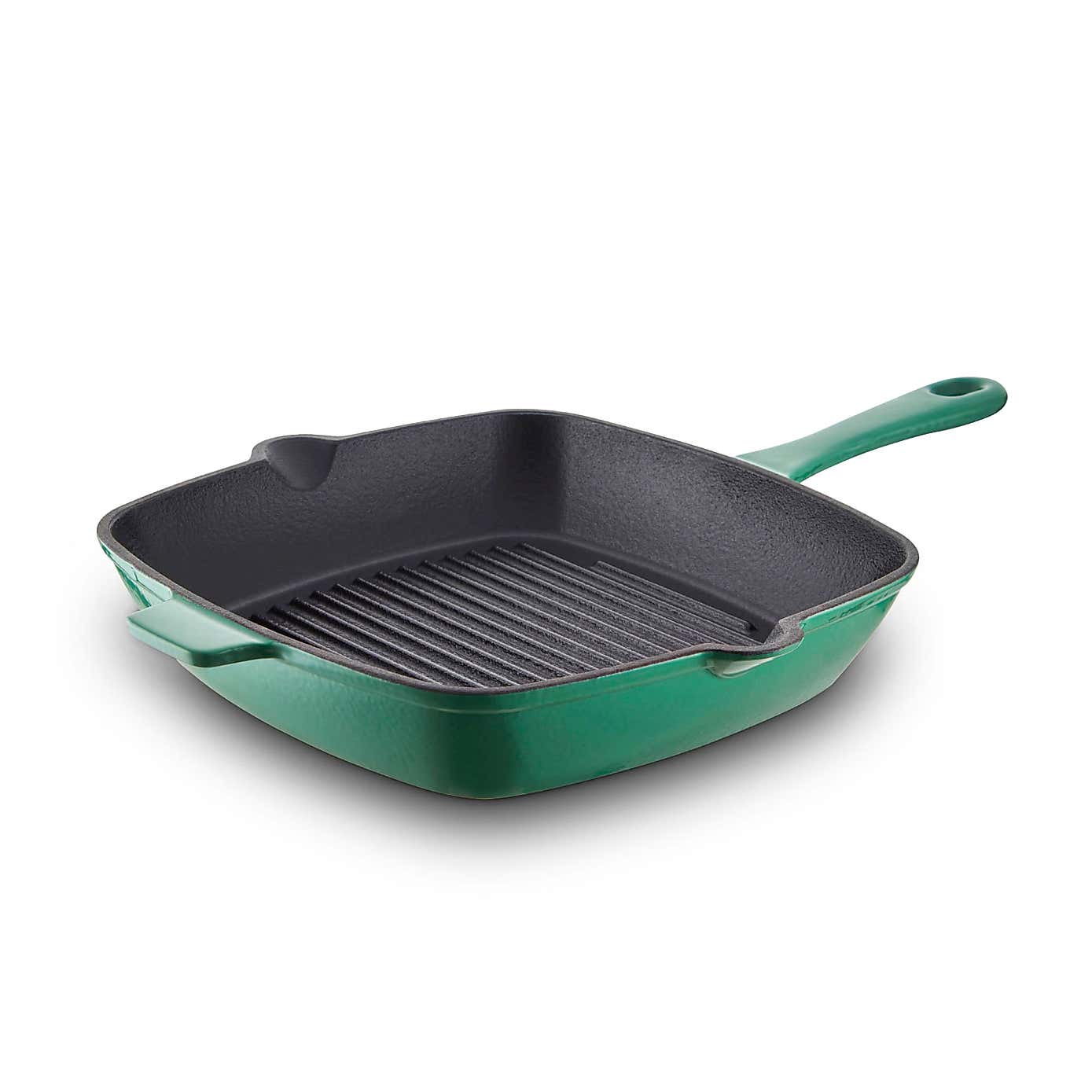 Barbary & Oak Cast Iron Grill Pan, 23cm