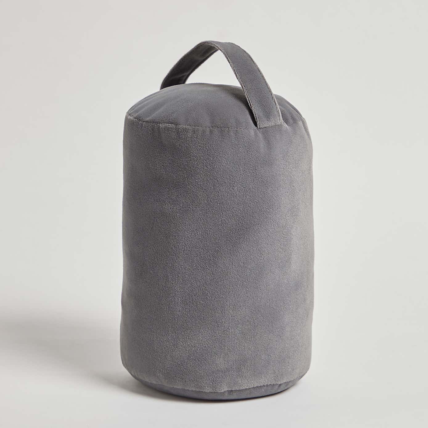 Velvet Cylinder Doorstop