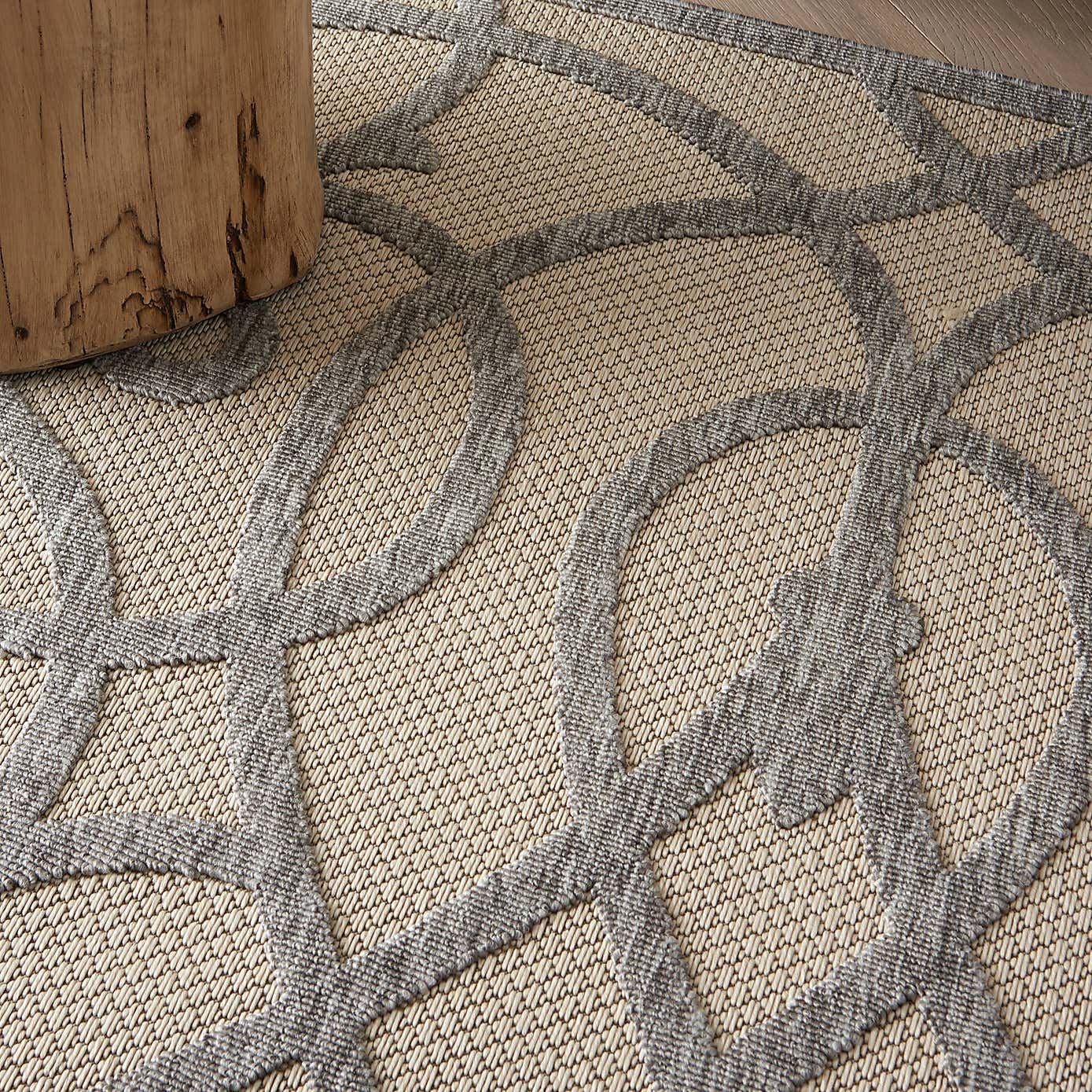 Cozumel Scroll Indoor Outdoor Rug