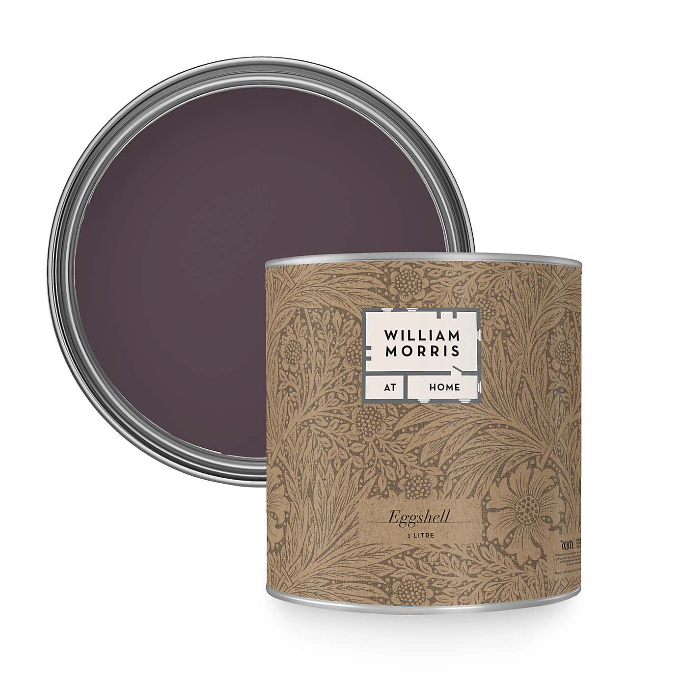 William Morris At Home Winter Purple Eggshell Paint