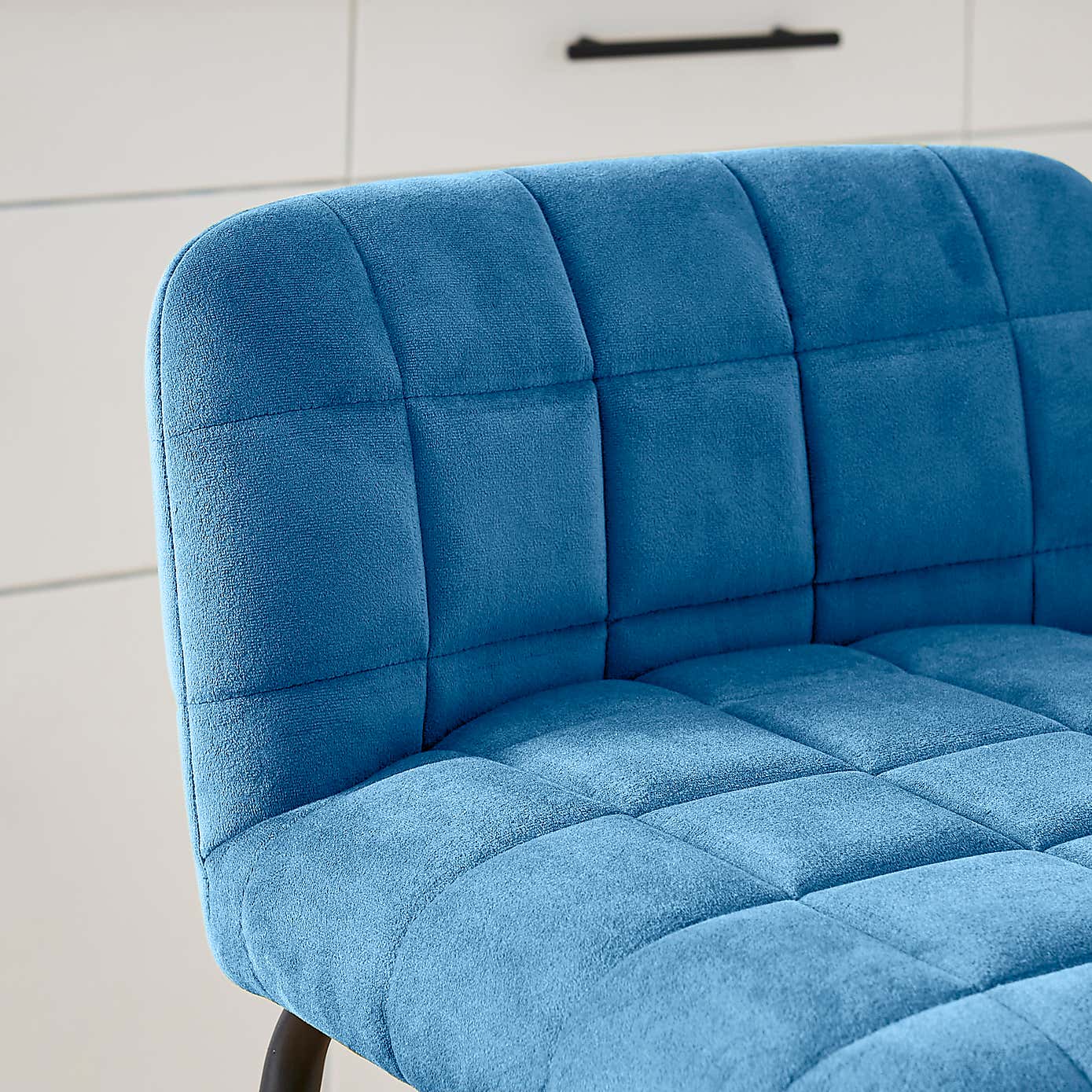 Caden Counter Height Bar Stool, Velvet