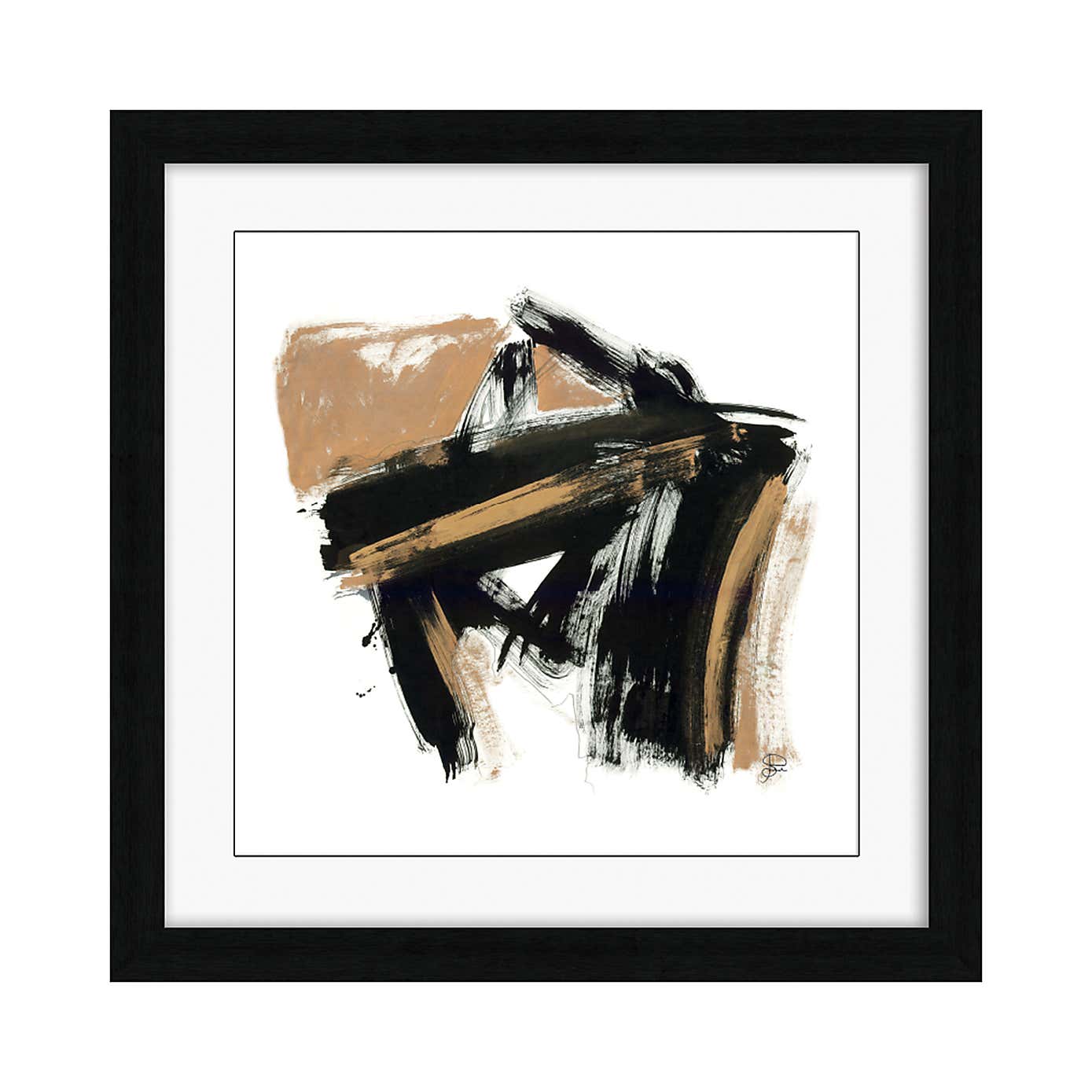 The Art Group Between Layers Framed Print