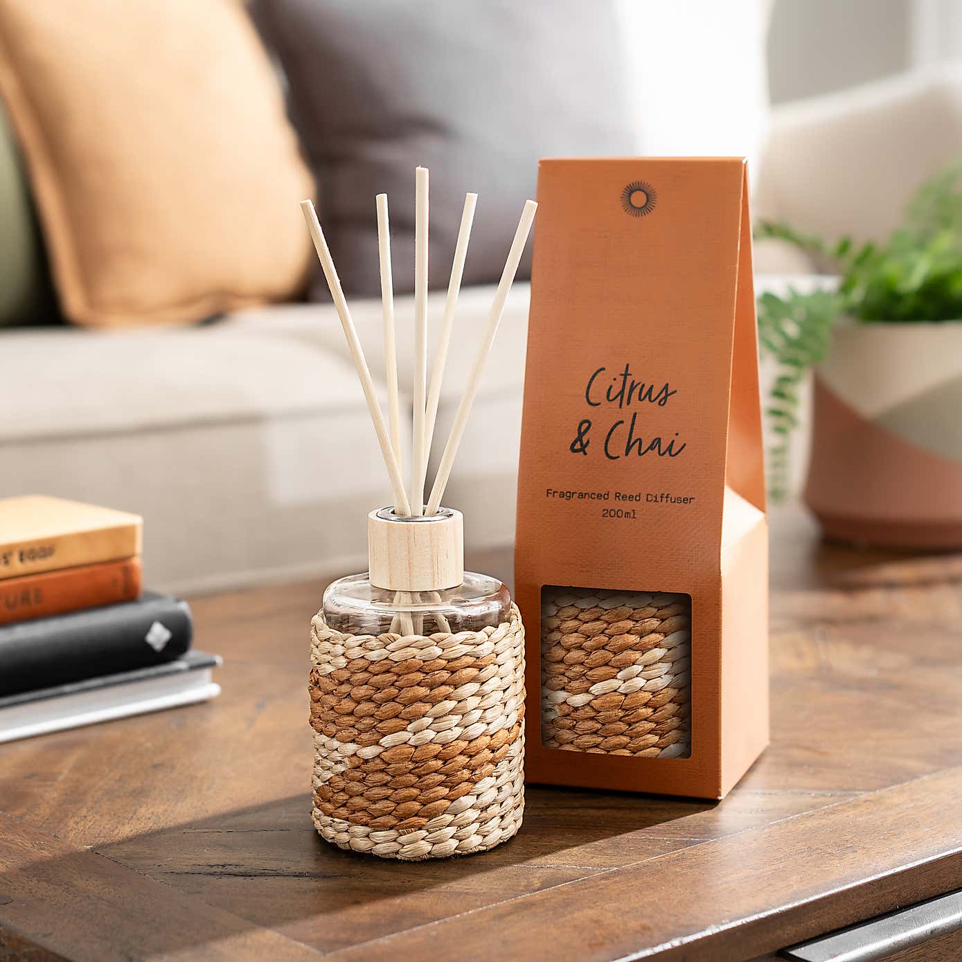 Woven Citrus & Chai Diffuser