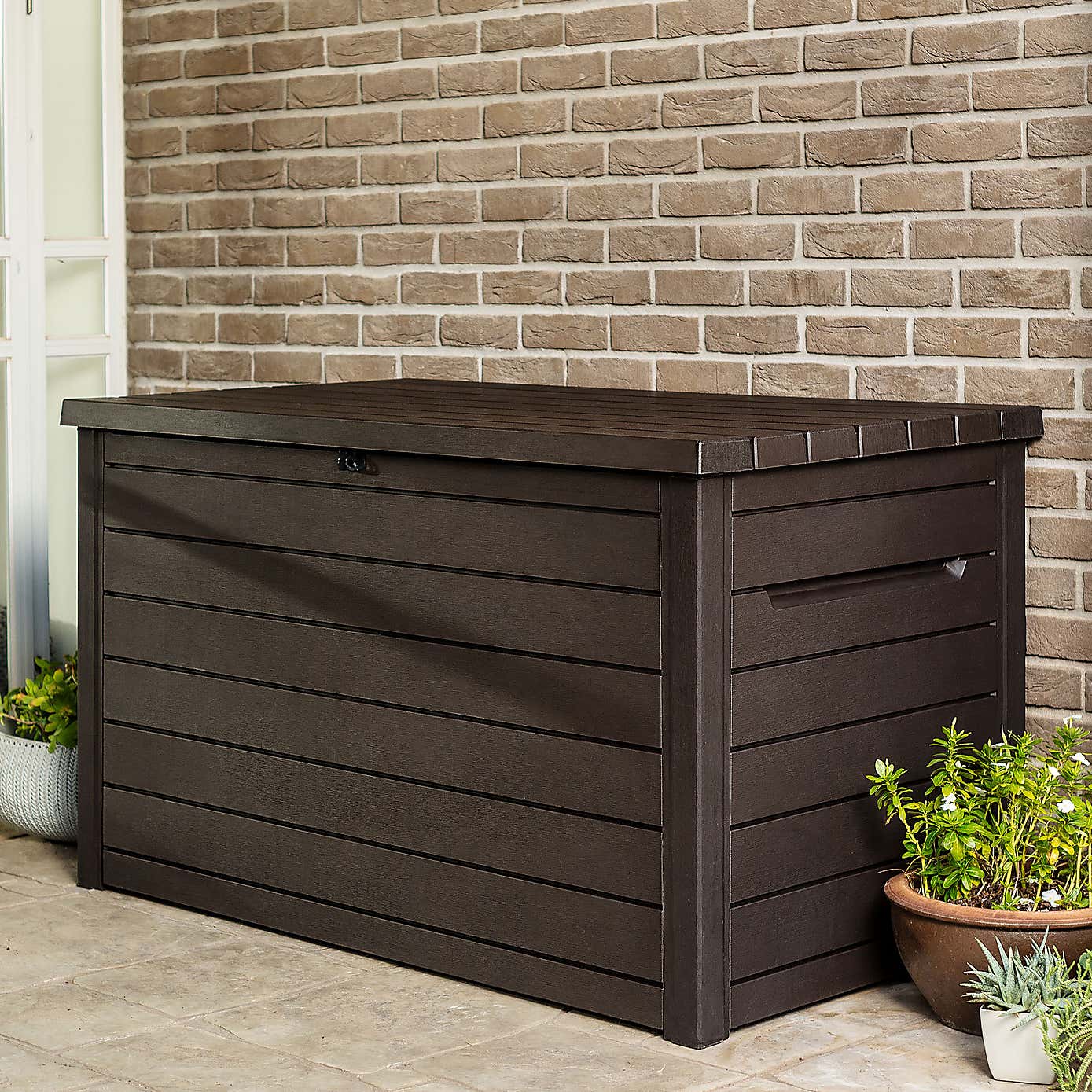 Keter XXL 870L Brown Storage Box