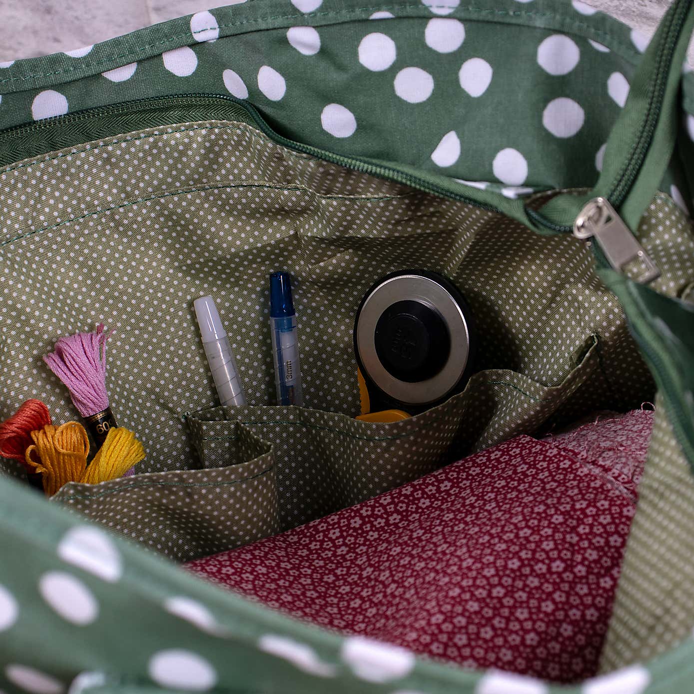 Spots Craft Bag