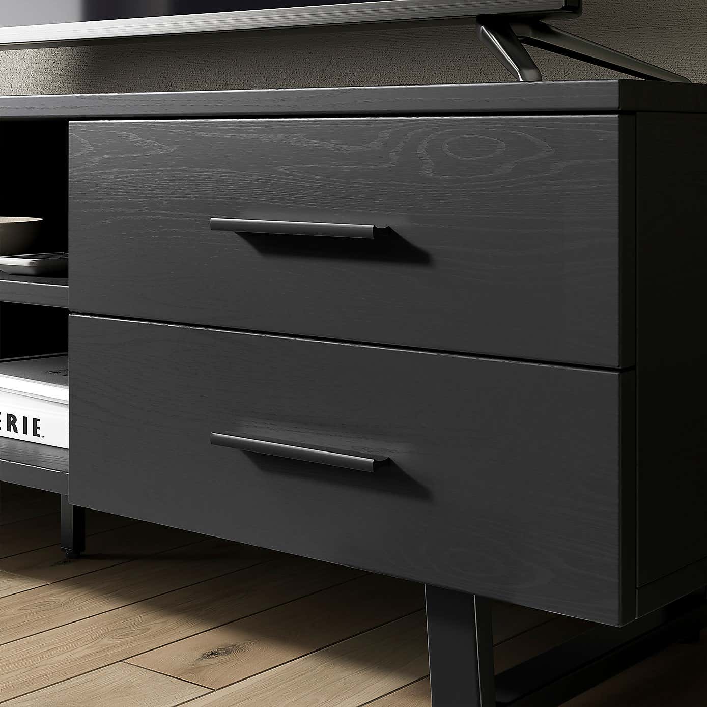 Freddie TV Unit Oak Effect