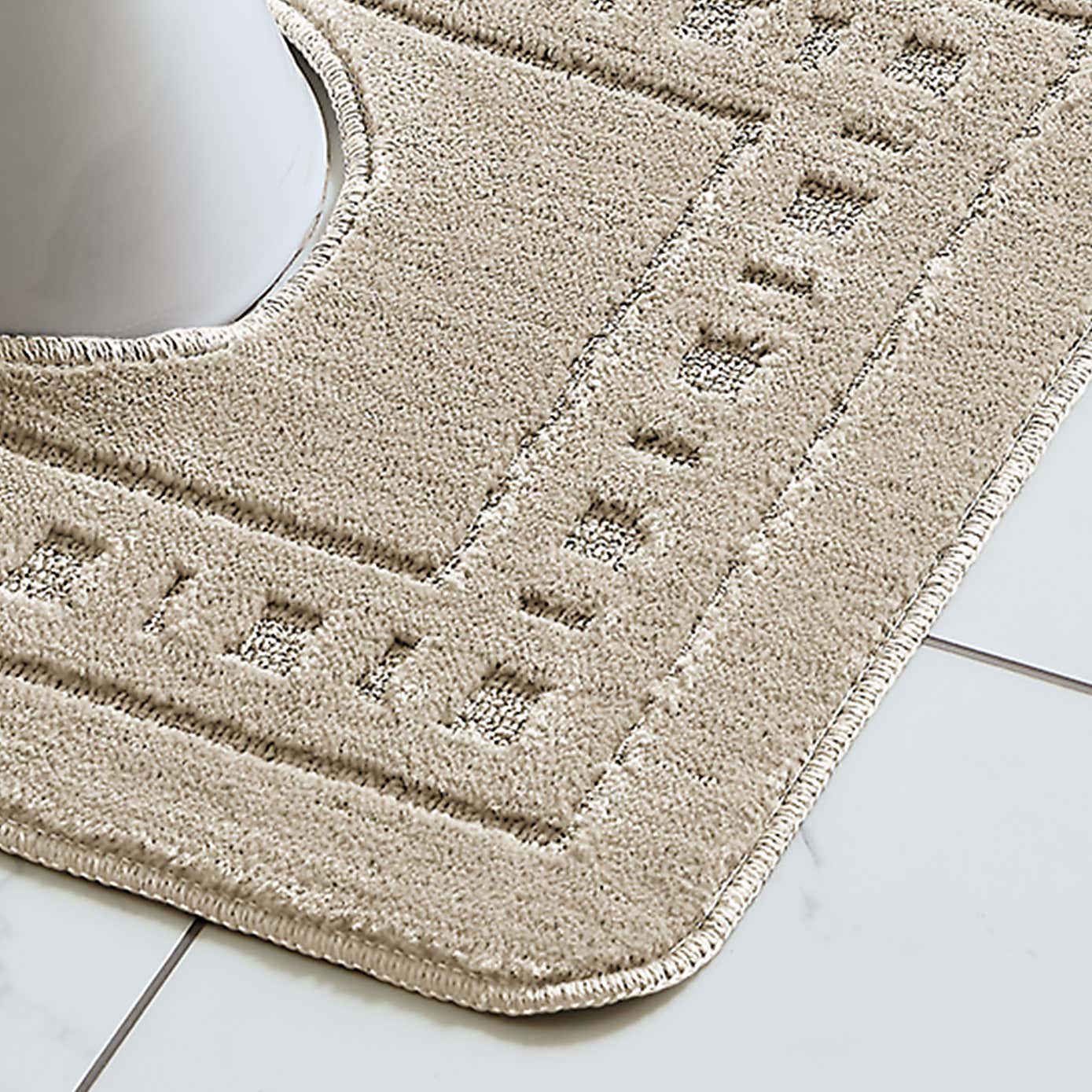 Armoni Bath Mat and Pedestal Mat Set
