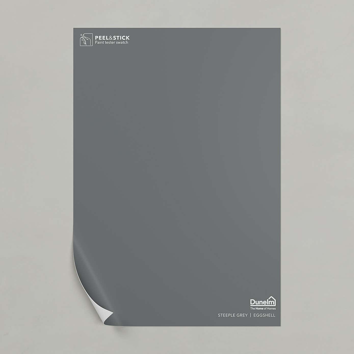 Dunelm Steeple Grey Eggshell Emulsion Paint