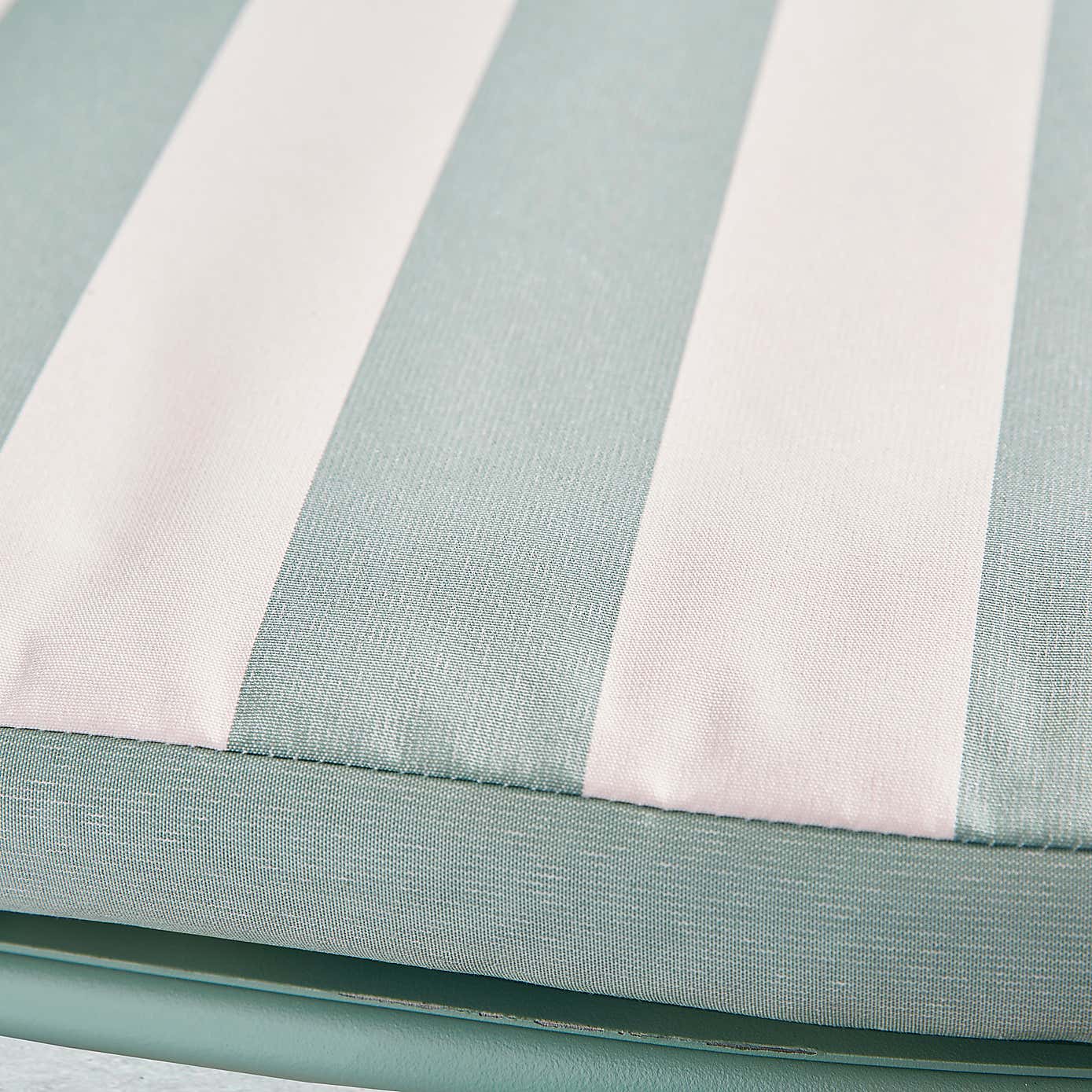 Striped Seat Pad, Lilypad