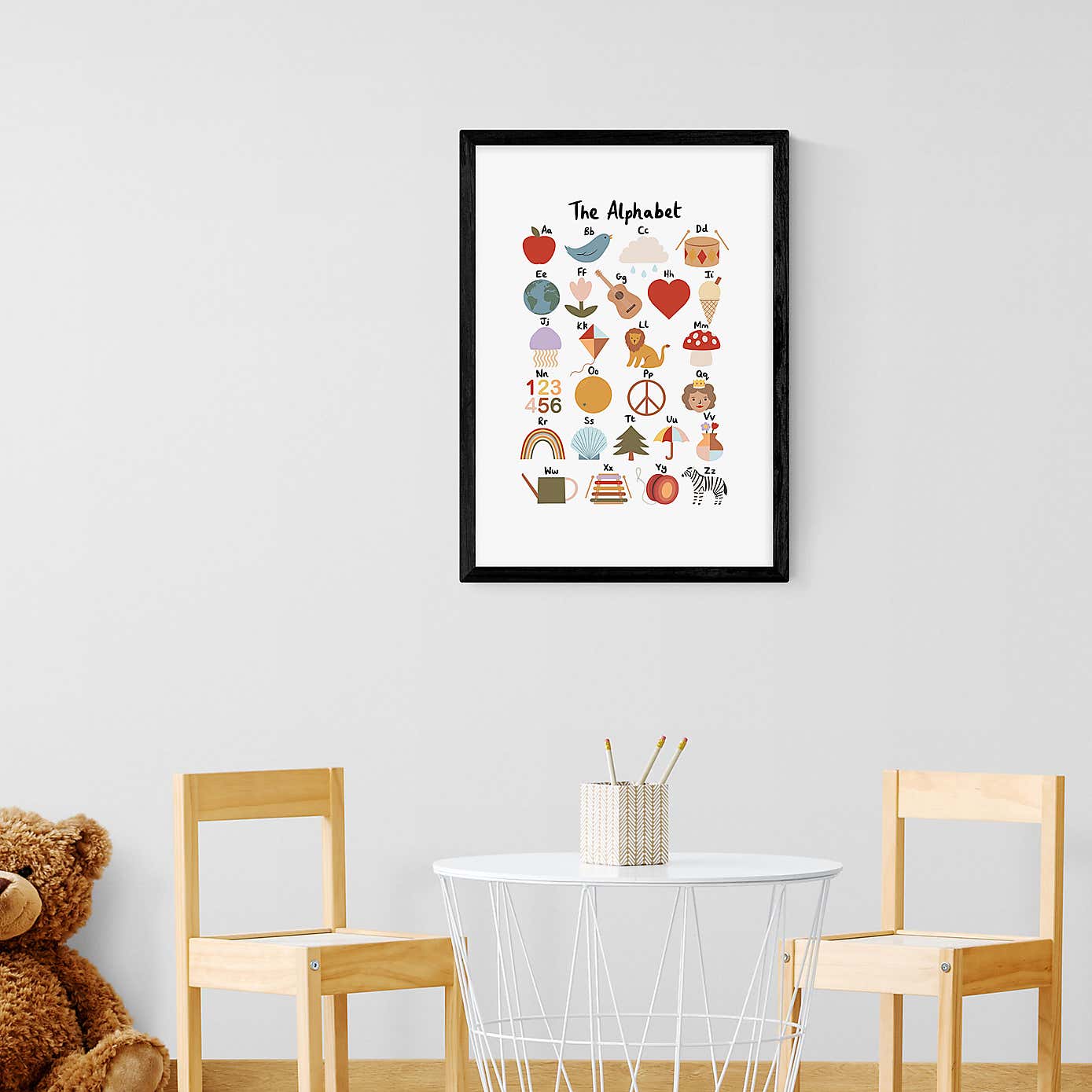 East End Prints Alphabet Print