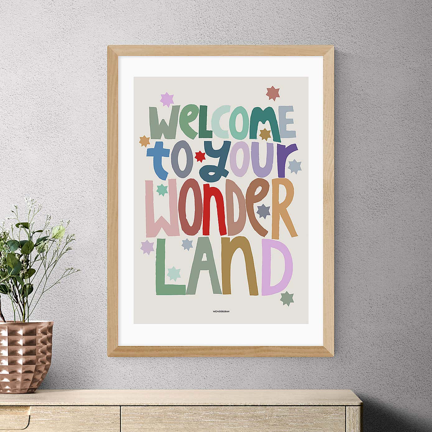 East End Prints Welcome by Wonder and Rah