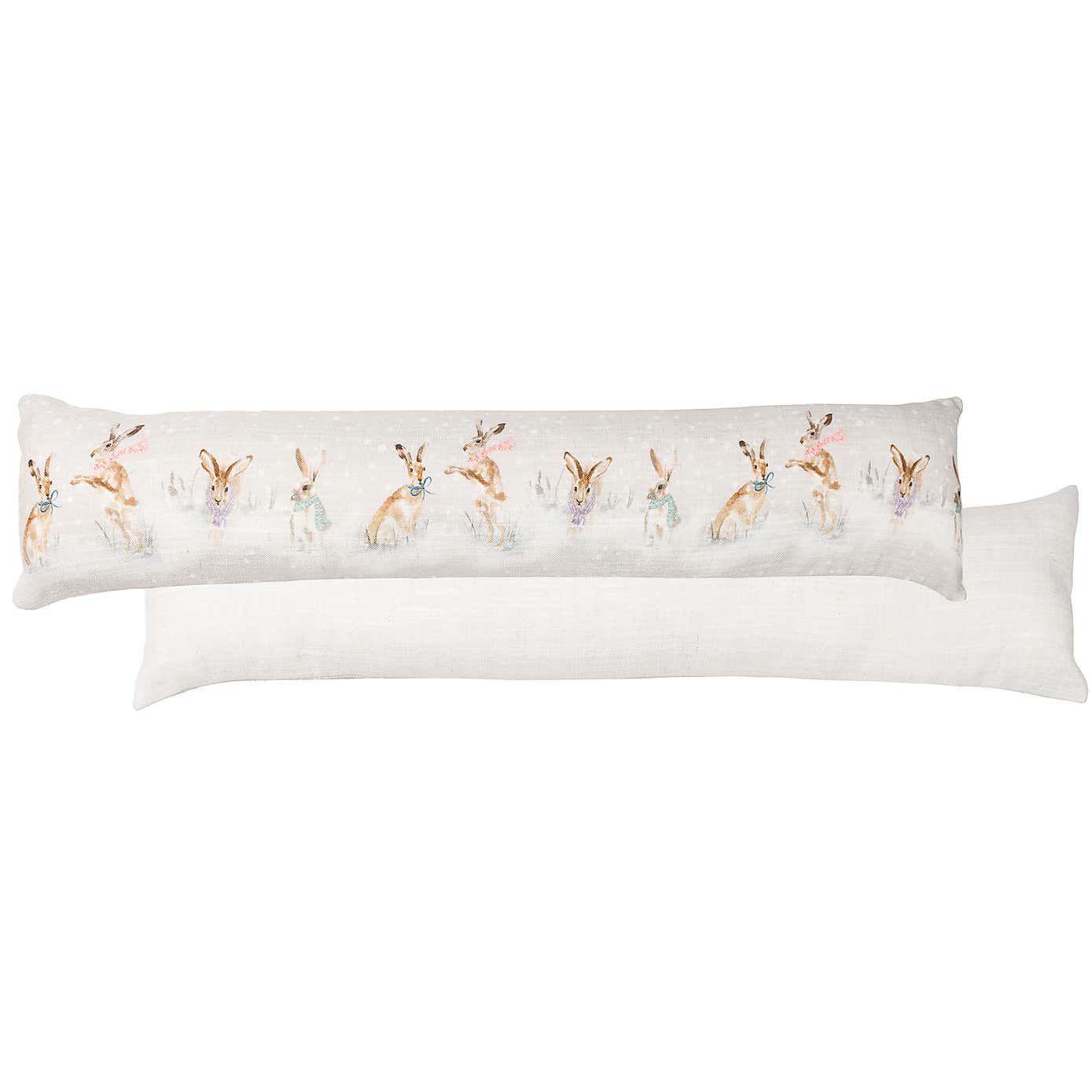Evans Lichfield Snowy Hares Draught Excluder