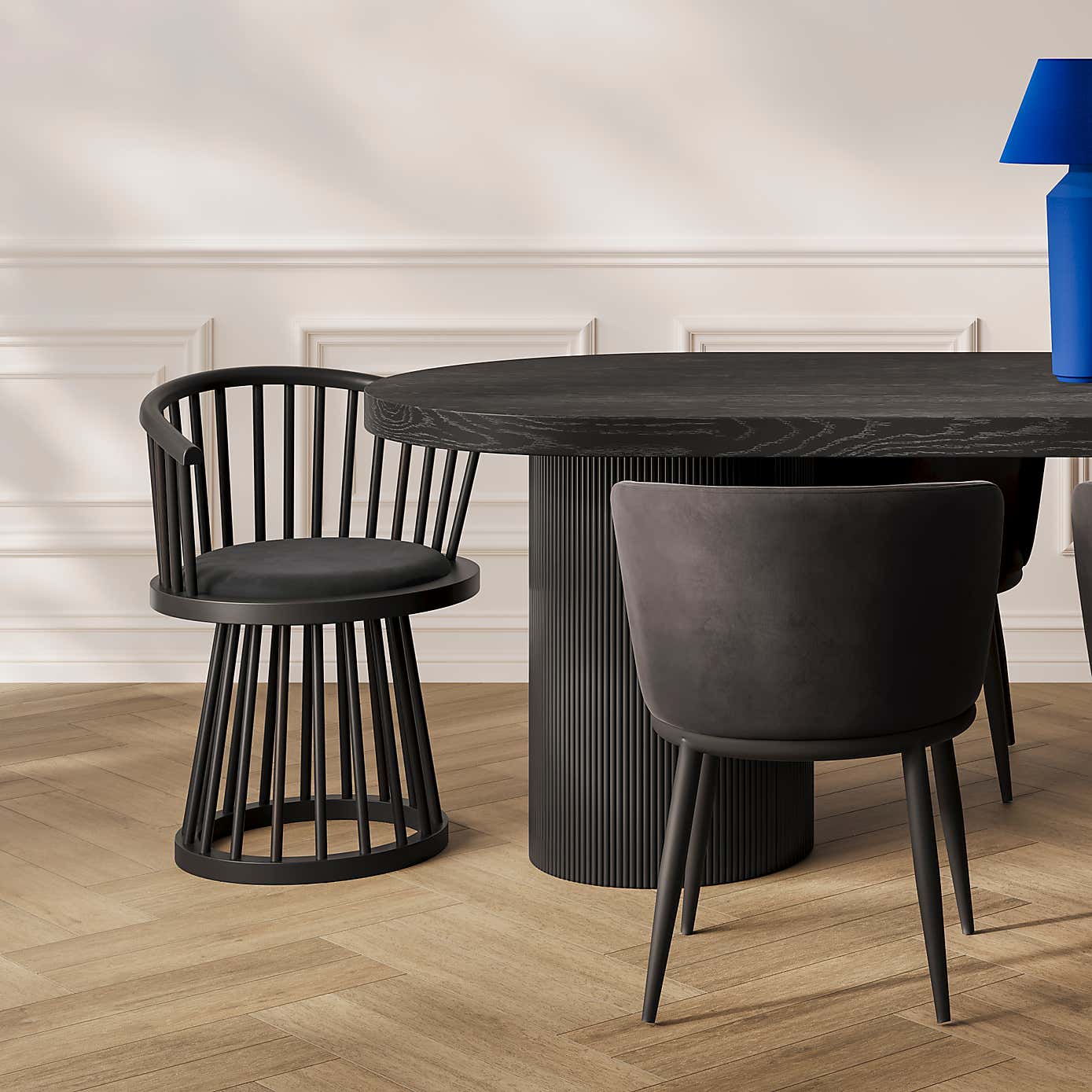 LPD Lina Dining Chair, Velvet