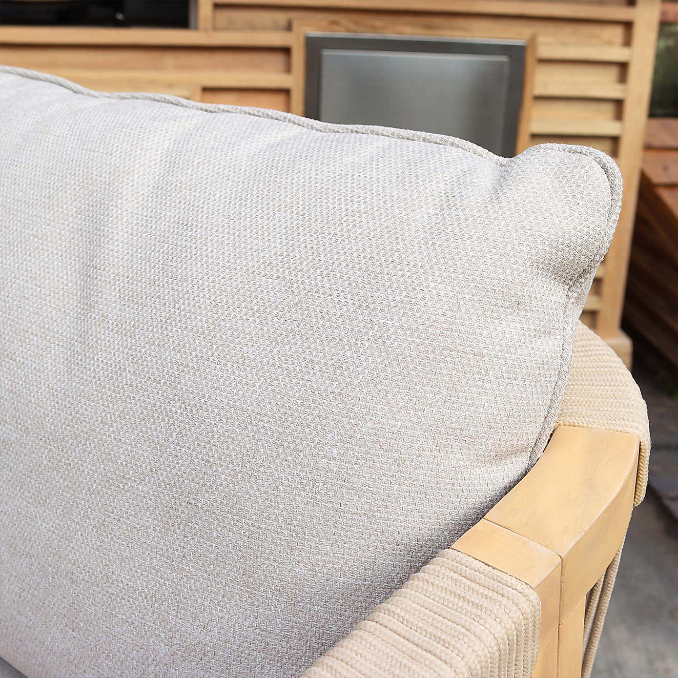 A.Mir 4 Seater Outdoor Double Lounger Set