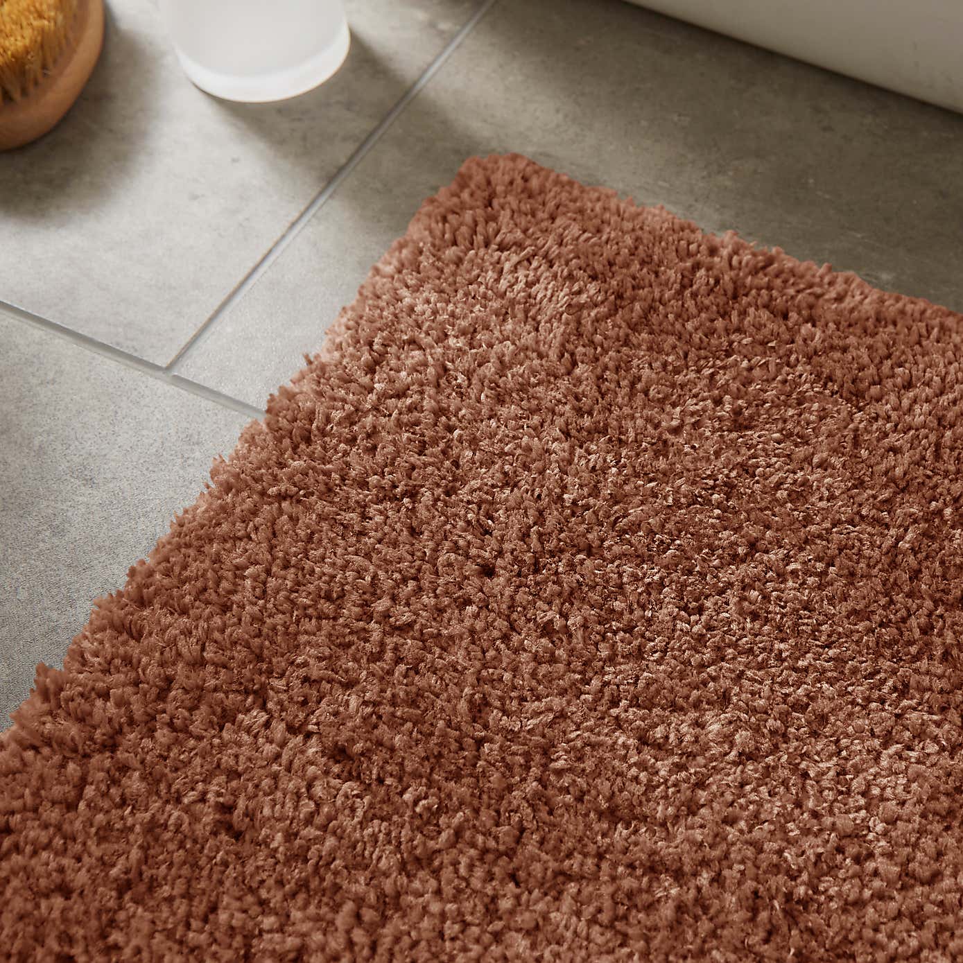 Ultimate 100% Recycled Polyester Anti Bacterial Bath Mat