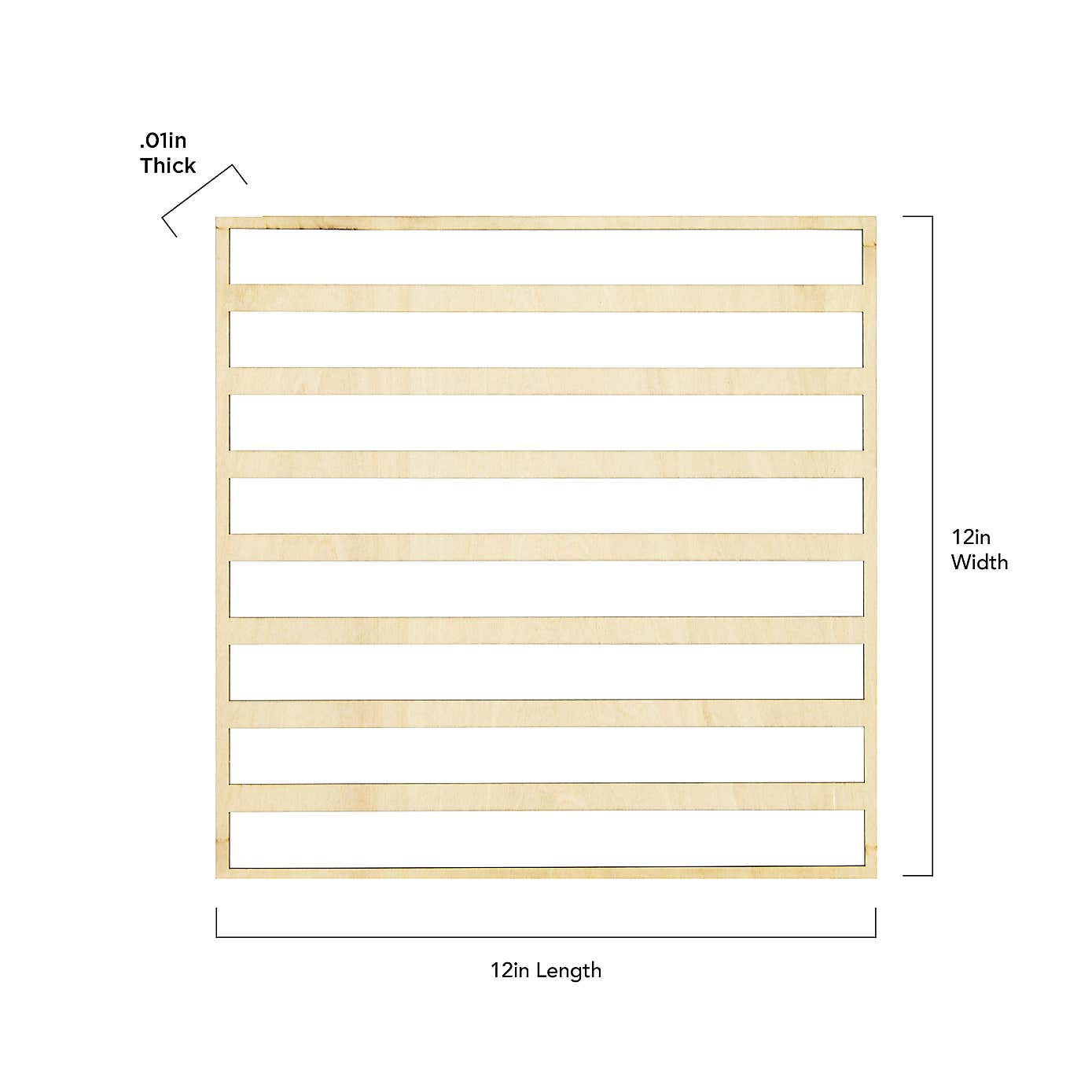 Decorative Stripe Wooden Tiles