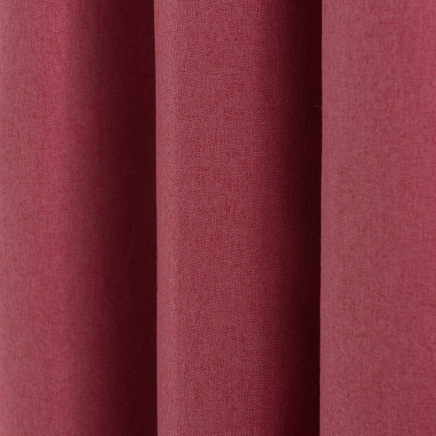 Luna Brushed Blackout Eyelet Curtains