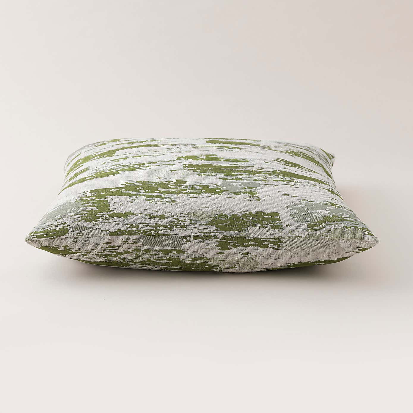 Abstract Global Navy Cushion