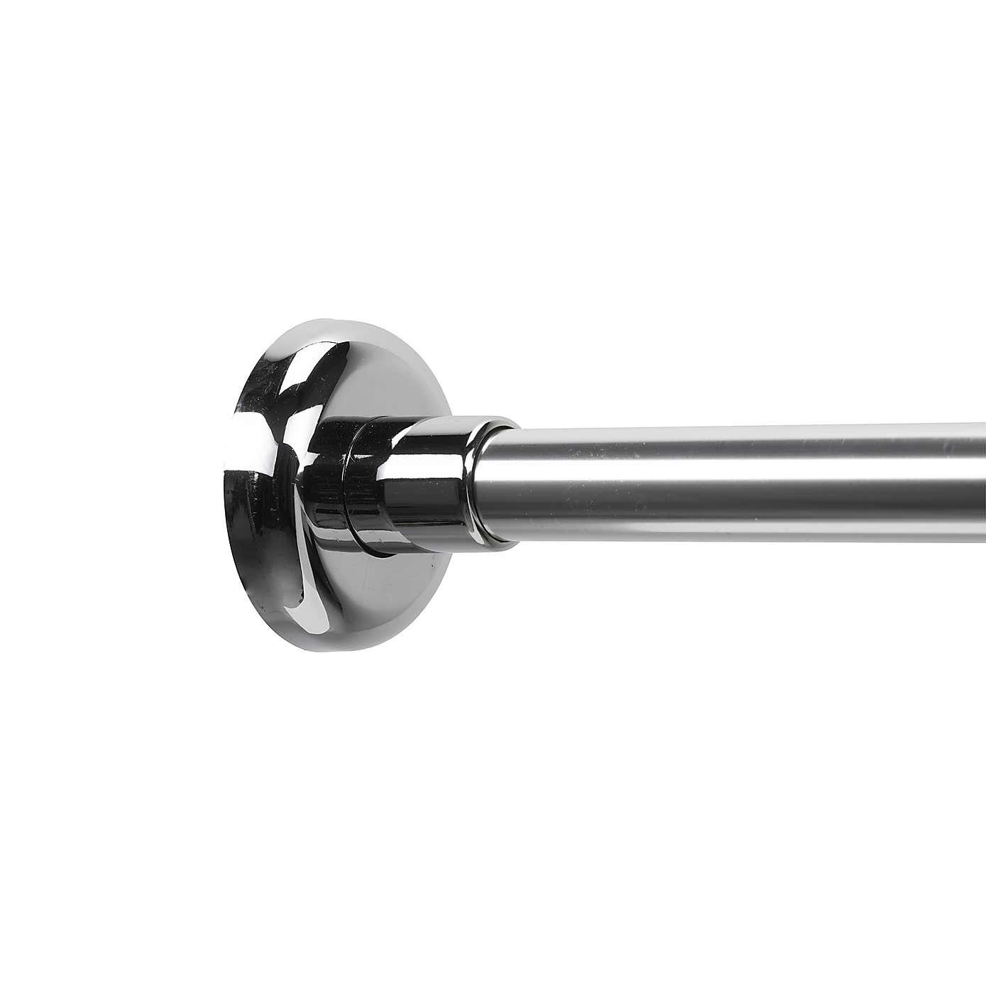 L-Shaped Extendable Shower Rail