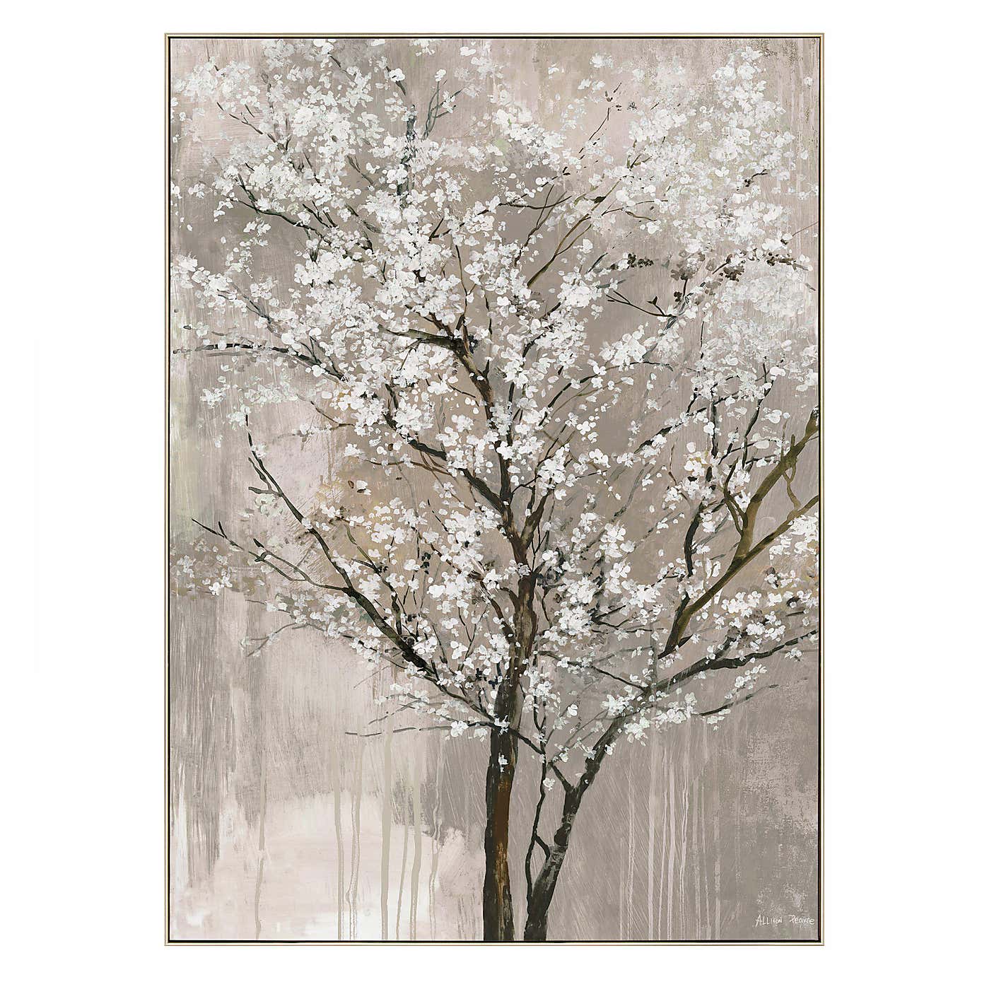 Blossom Breeze by Allison Pearce Framed Canvas