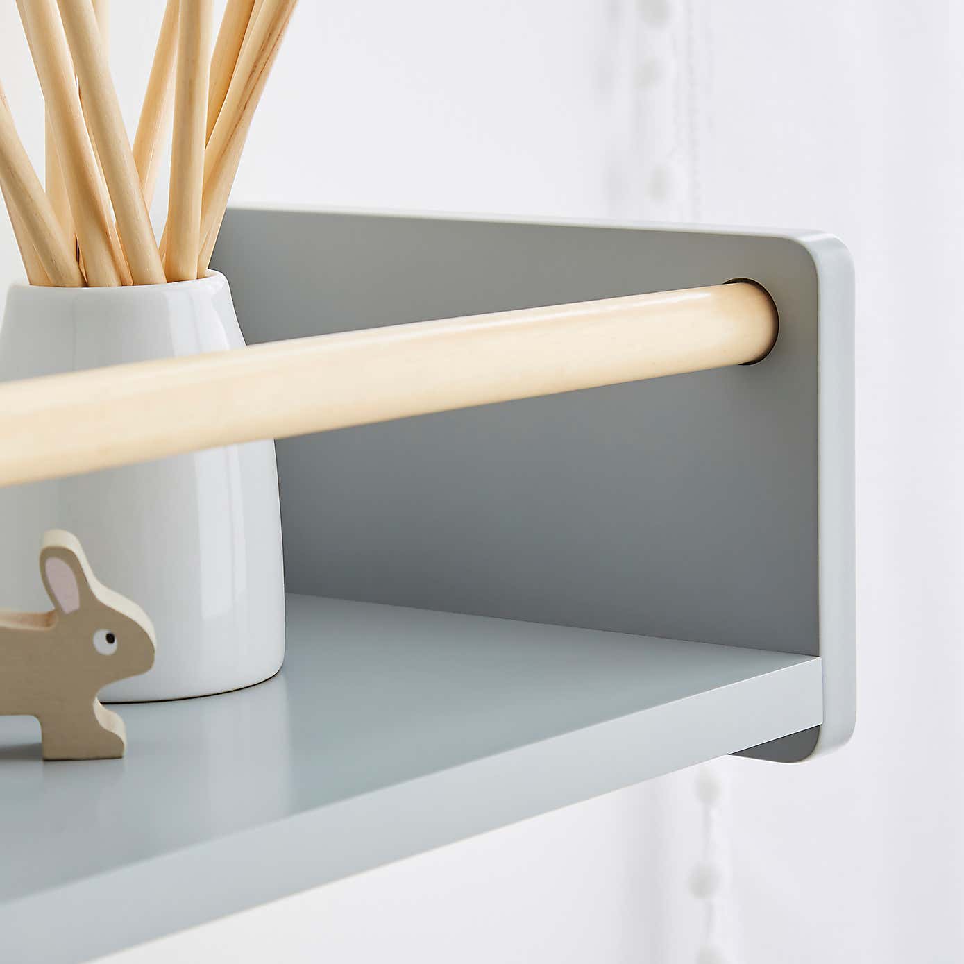 Kids Wall Bookshelf 80cm