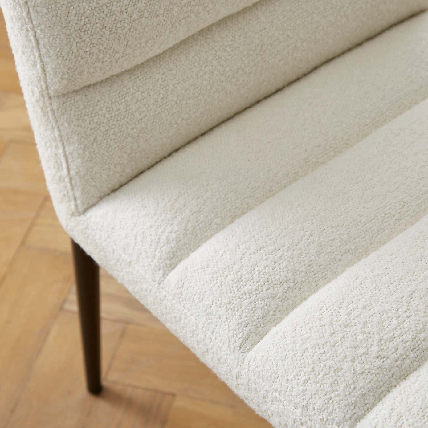 Maddison Dining Chair, Boucle